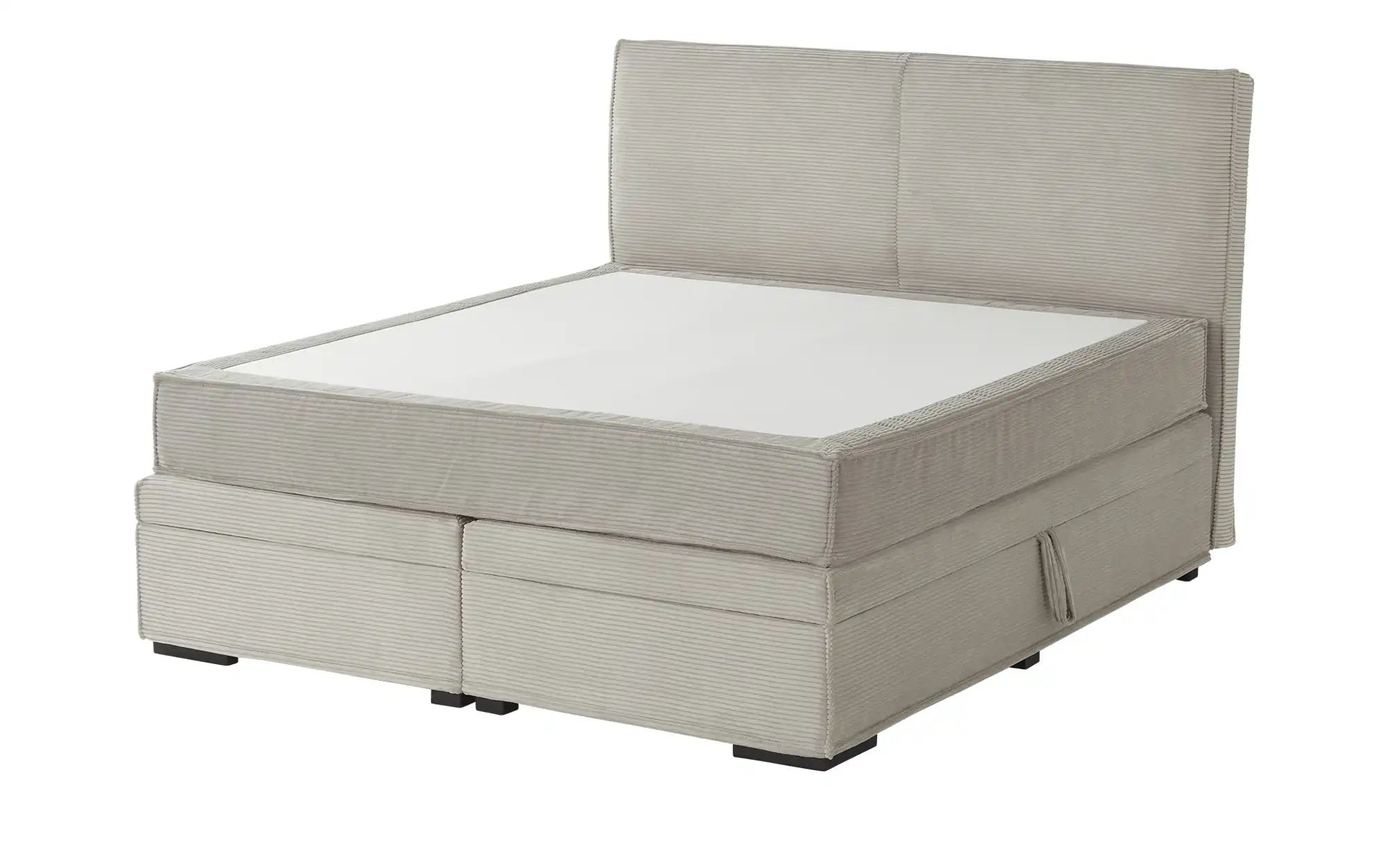 Boxi Boxspringbett mit trendigem Keder Boxi ¦ beige ¦ Maße (cm): B: 180 H: günstig online kaufen