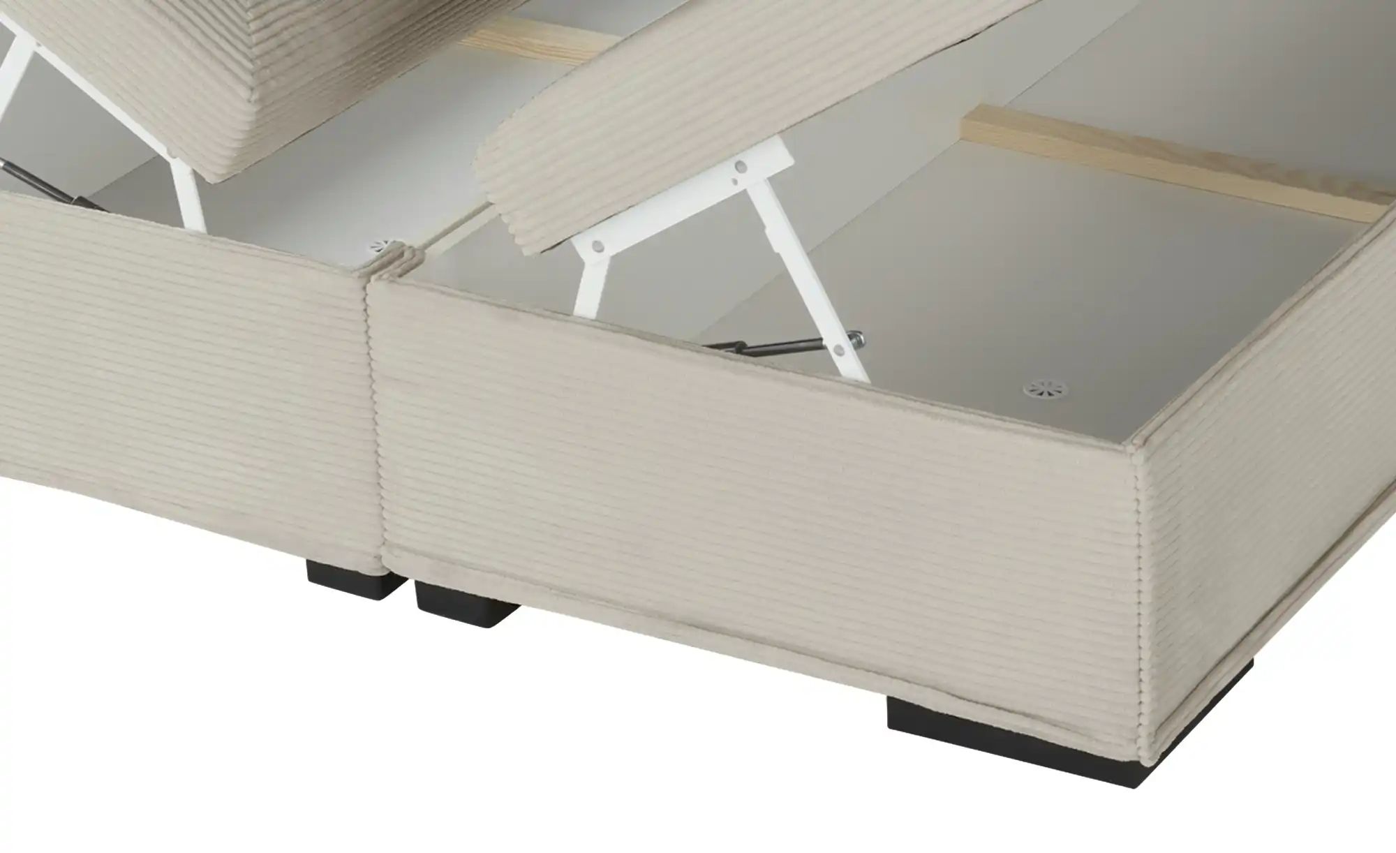Boxi Boxspringbett mit Bettkasten Boxi Urban ¦ beige ¦ Maße (cm): B: 180 H: günstig online kaufen