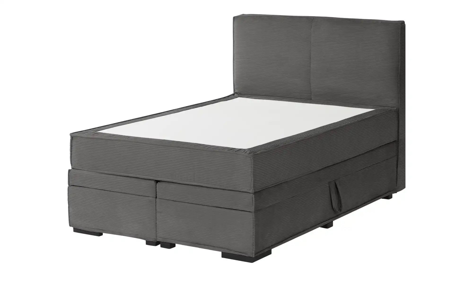 Thumbnail - Boxi Boxspringbett mit Bettkasten Boxi Urban ¦ grau ¦ Maße (cm): B: 140 H: 125 Betten > Einzelbetten - Höffner