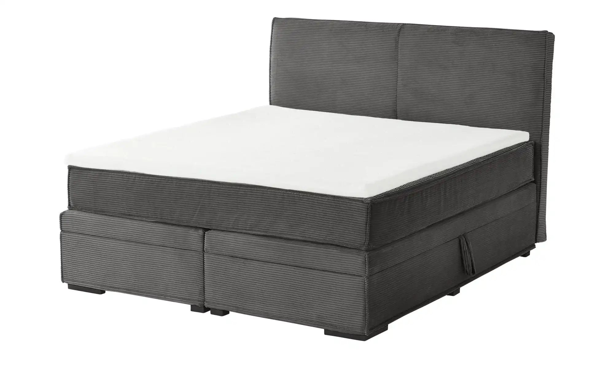Thumbnail - Boxi Boxspringbett mit Bettkasten Boxi Urban ¦ grau ¦ Maße (cm): B: 160 H: 125 Betten > Boxspringbetten - Höffner