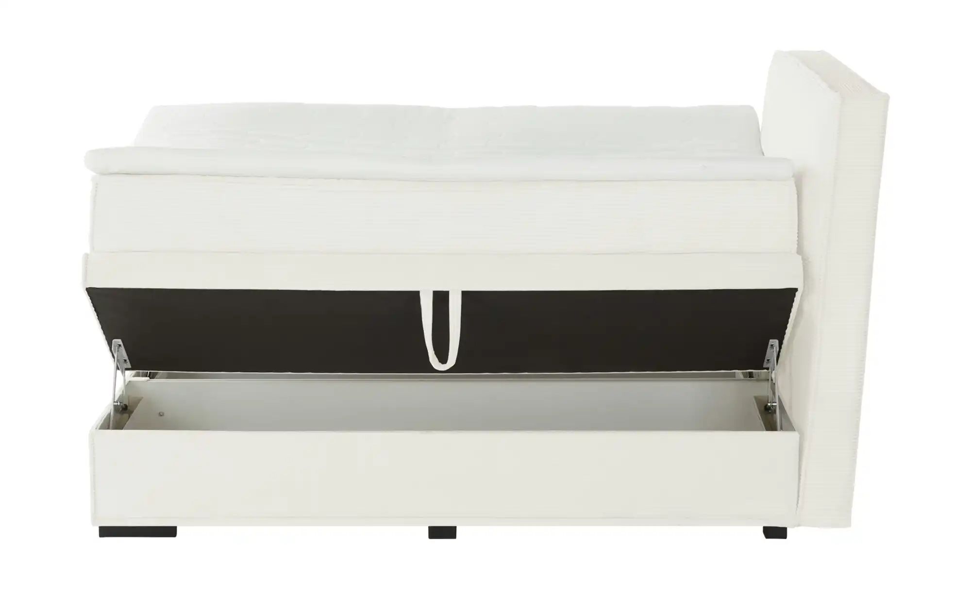 Boxi Boxspringbett mit Bettkasten Boxi Urban ¦ creme ¦ Maße (cm): B: 140 H: günstig online kaufen