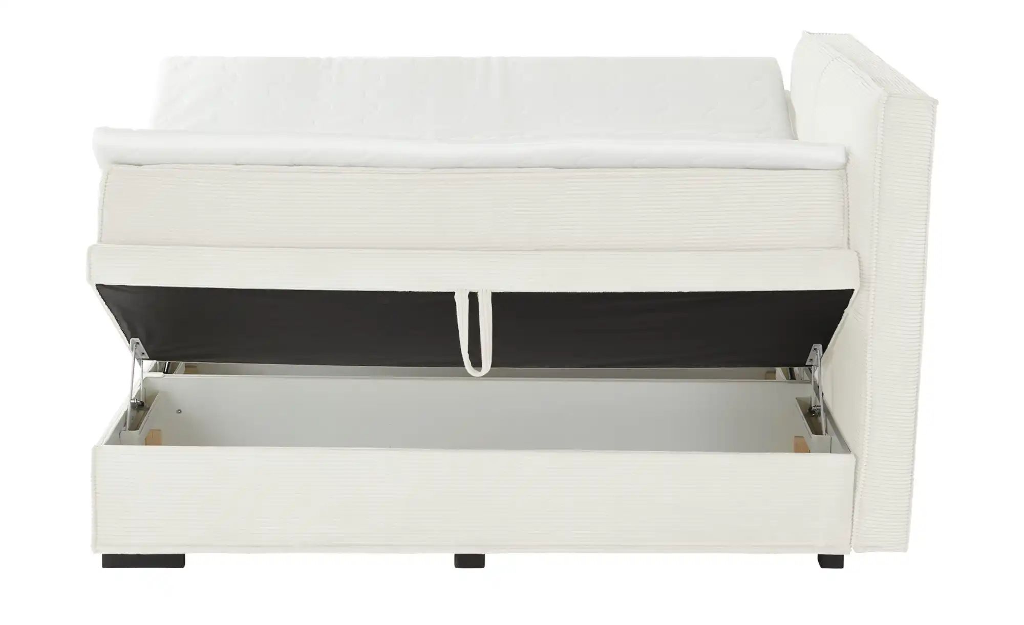 Boxi Boxspringbett mit Bettkasten Boxi Urban ¦ creme ¦ Maße (cm): B: 160 H: günstig online kaufen