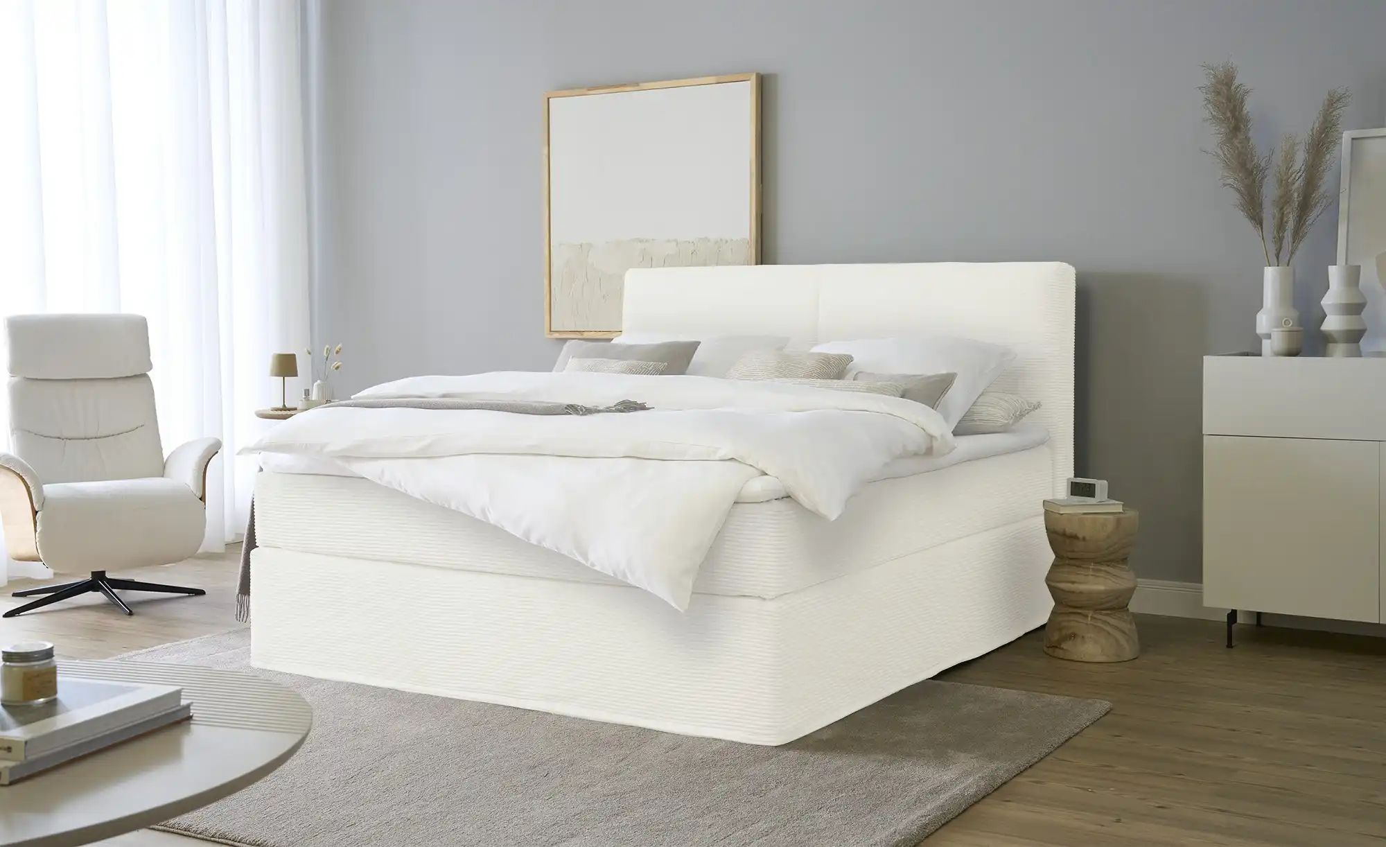 Boxi Boxspringbett  Boxi Classic ¦ beige ¦ Maße (cm): B: 160 H: 125 Betten günstig online kaufen