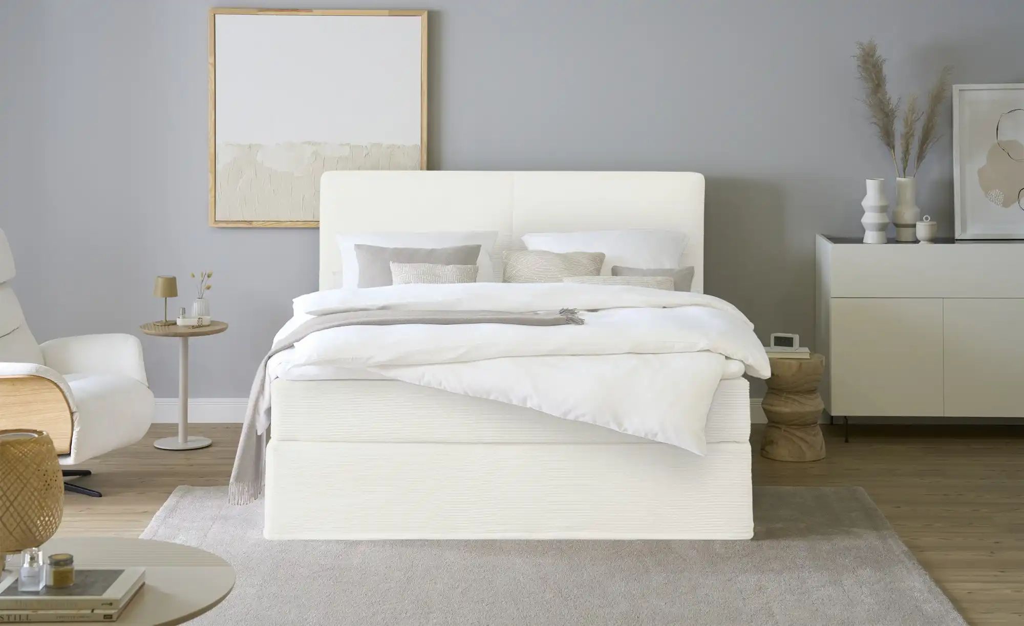 Boxi Boxspringbett  Boxi Classic ¦ creme ¦ Maße (cm): B: 160 H: 125 Betten günstig online kaufen