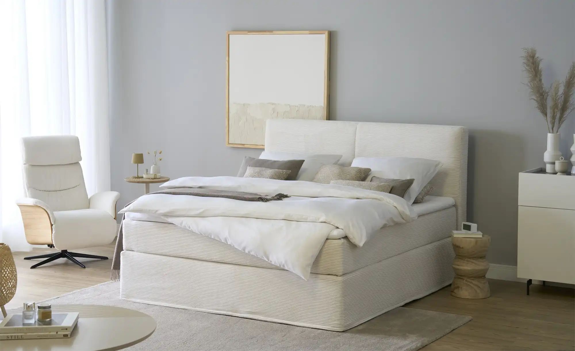 Boxi Boxspringbett  Boxi Classic ¦ beige ¦ Maße (cm): B: 180 H: 125 Betten günstig online kaufen