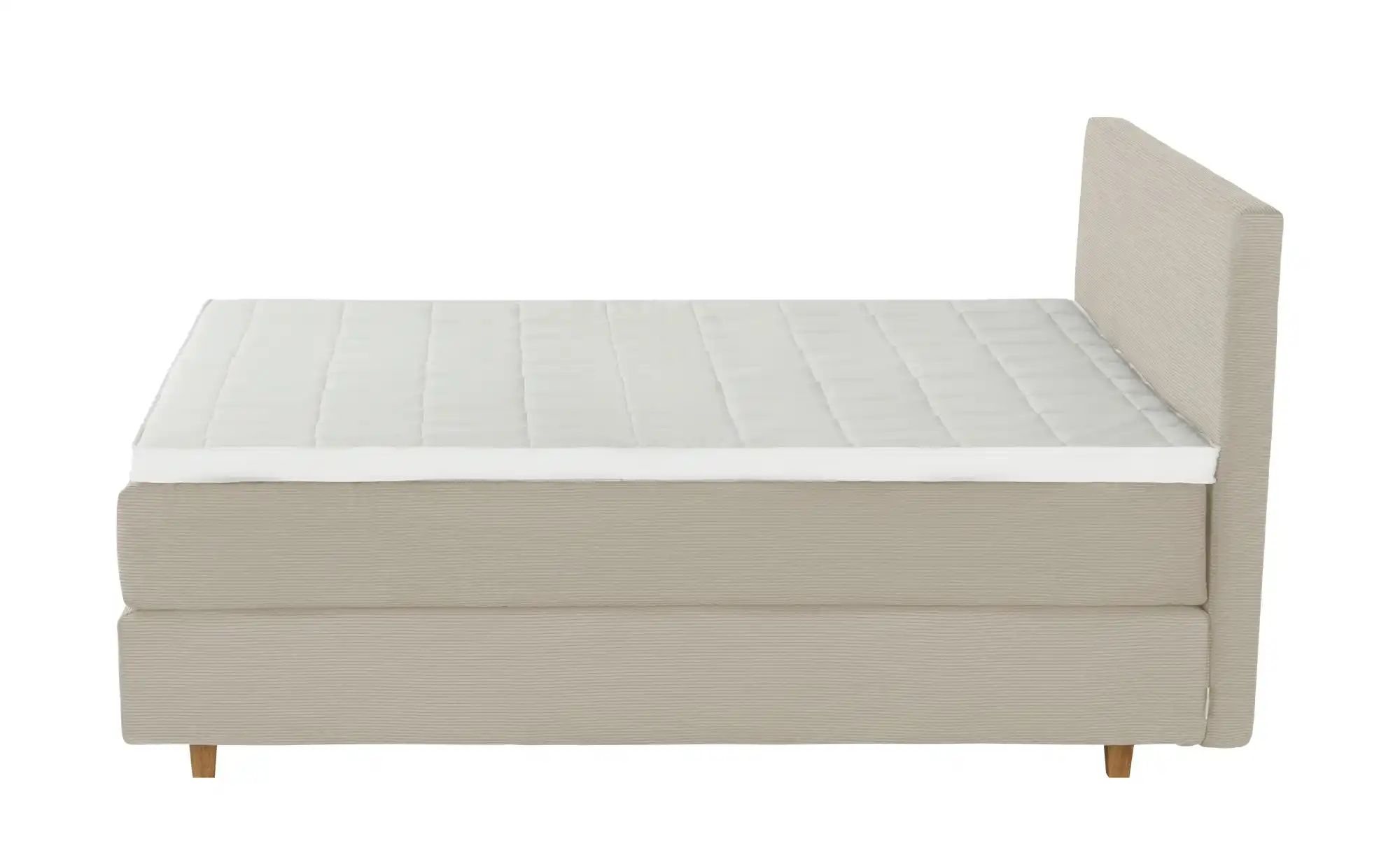 Thumbnail - Jette Home Boxspringbett  Jette Flex ¦ beige ¦ Maße (cm): B: 185 H: 110,5 Betten > Boxspringbetten - Höffner