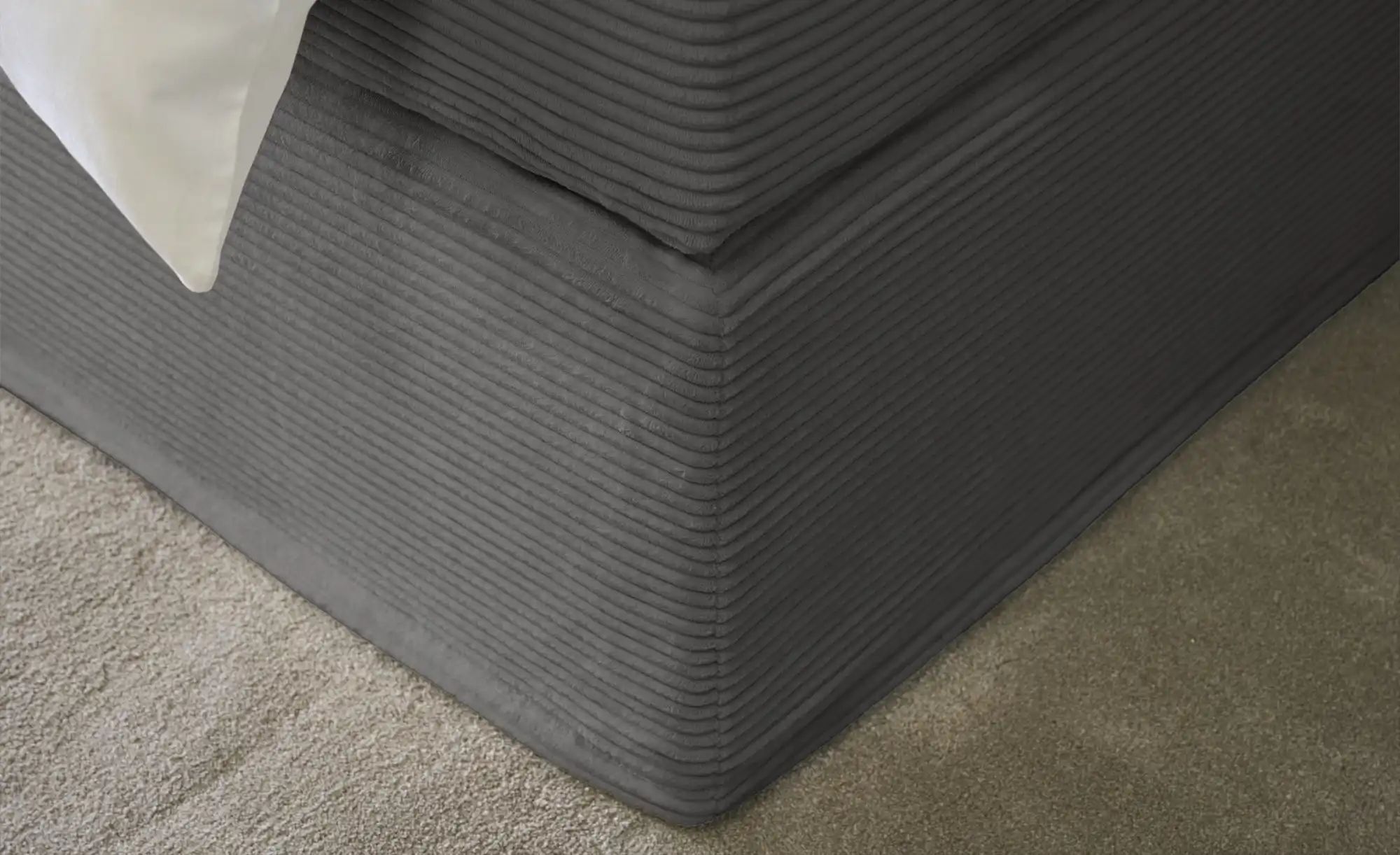 Thumbnail - Boxi Boxspringbett Boxi Classic ¦ grau ¦ Maße (cm): B: 160 H: 125 Betten > Boxspringbetten > Boxspringbetten 160x200 - ...