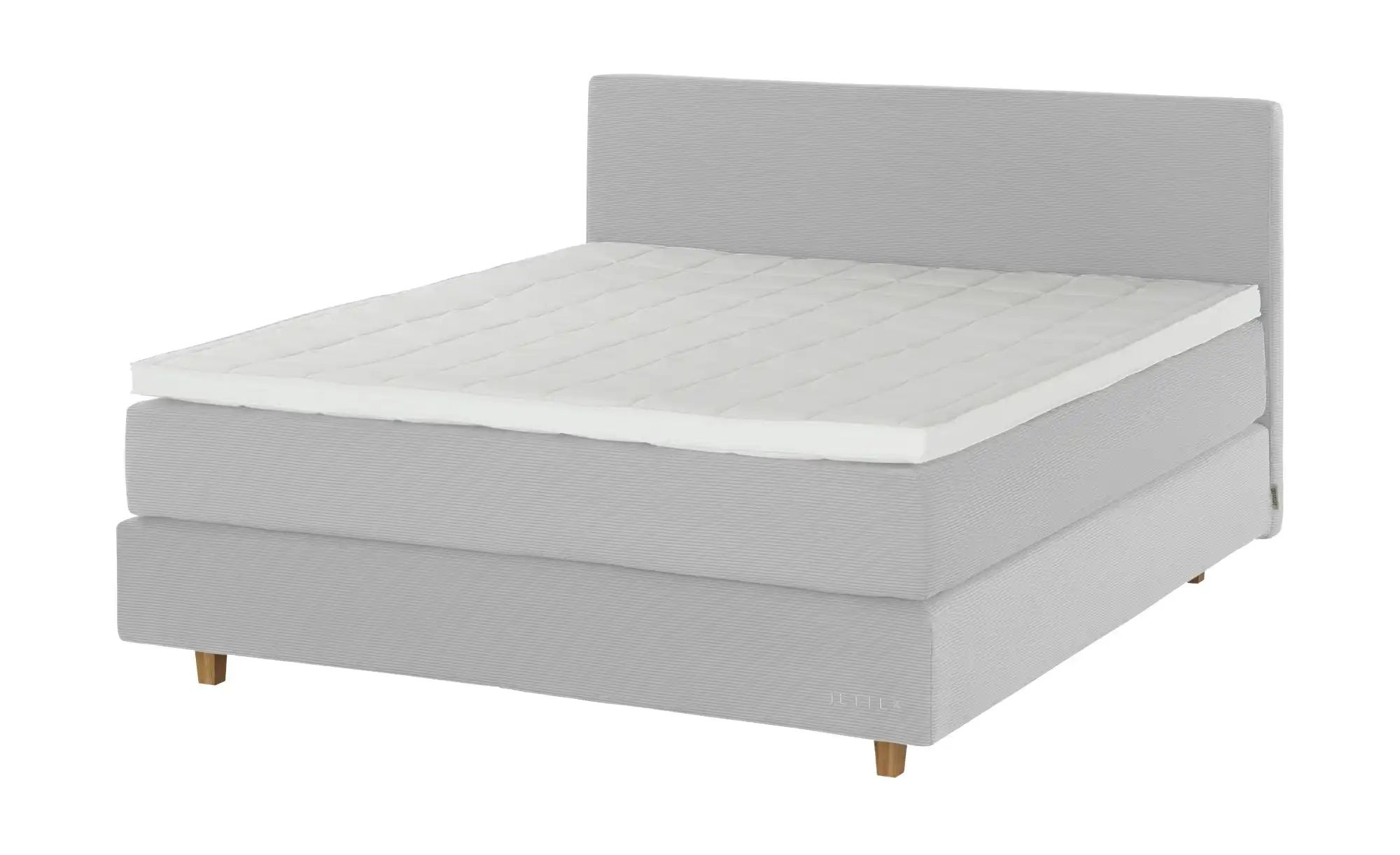 Thumbnail - Jette Home Boxspringbett  Jette Flex ¦ grau ¦ Maße (cm): B: 225 H: 110,5 Betten > Boxspringbetten - Höffner