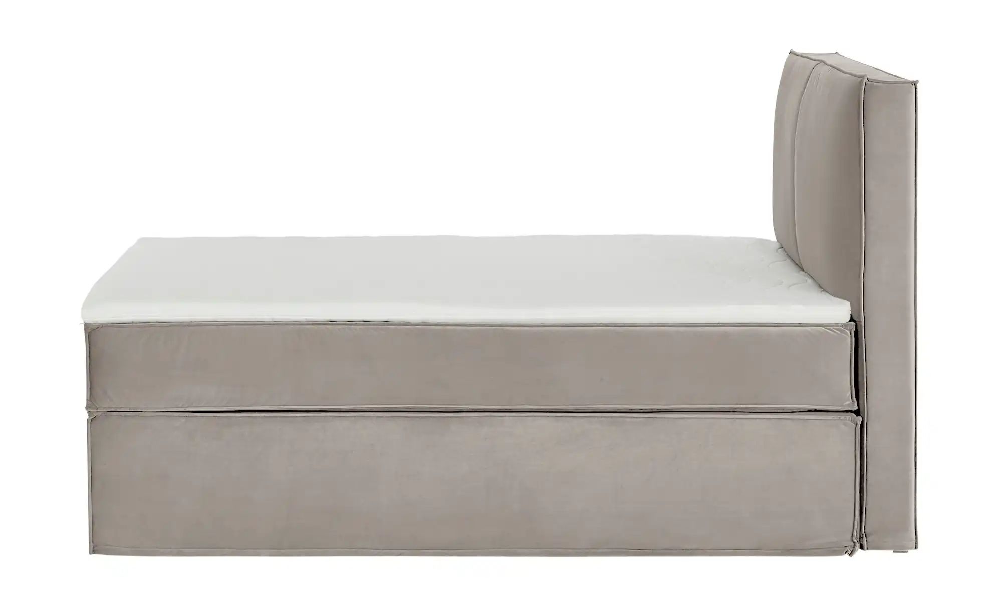 Boxi Boxspringbett mit trendigem Keder Boxi ¦ beige ¦ Maße (cm): B: 180 H: günstig online kaufen