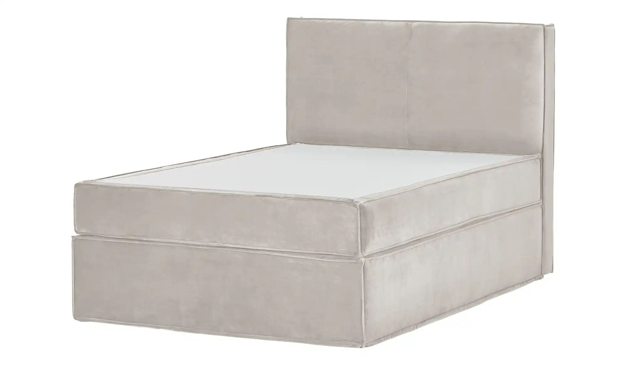 Boxi Boxspringbett mit trendigem Keder Boxi ¦ beige ¦ Maße (cm): B: 140 H: günstig online kaufen