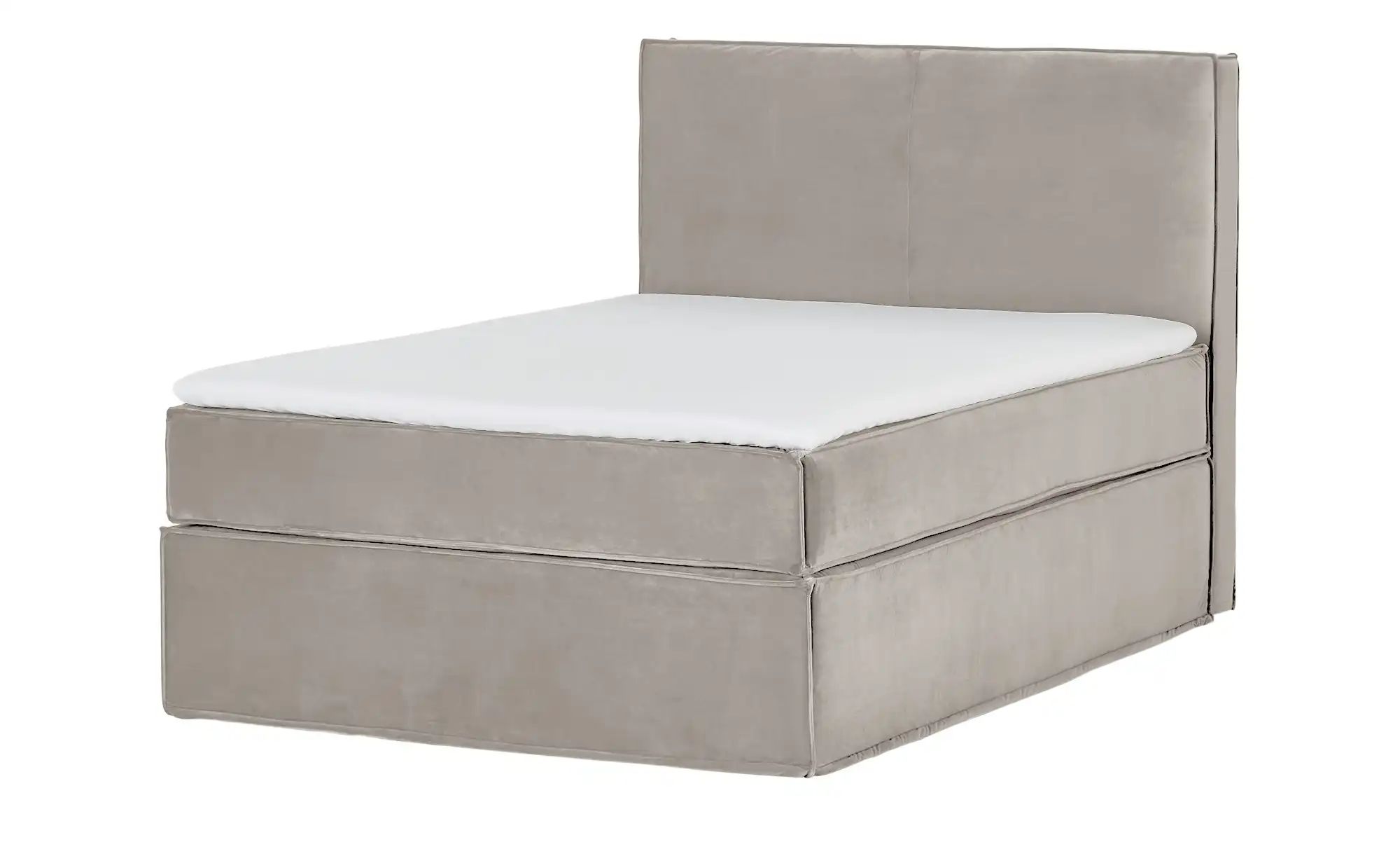 Boxi Boxspringbett mit trendigem Keder Boxi ¦ beige ¦ Maße (cm): B: 140 H: günstig online kaufen