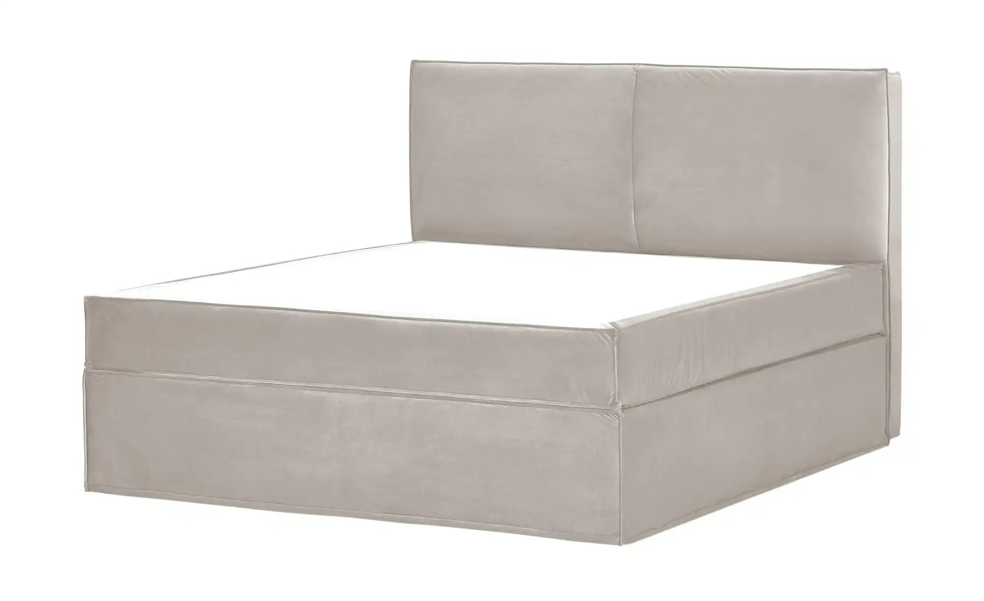 Thumbnail - Boxi Boxspringbett mit trendigem Keder Boxi ¦ beige ¦ Maße (cm): B: 180 H: 125 Betten > Boxspringbetten - Höffner