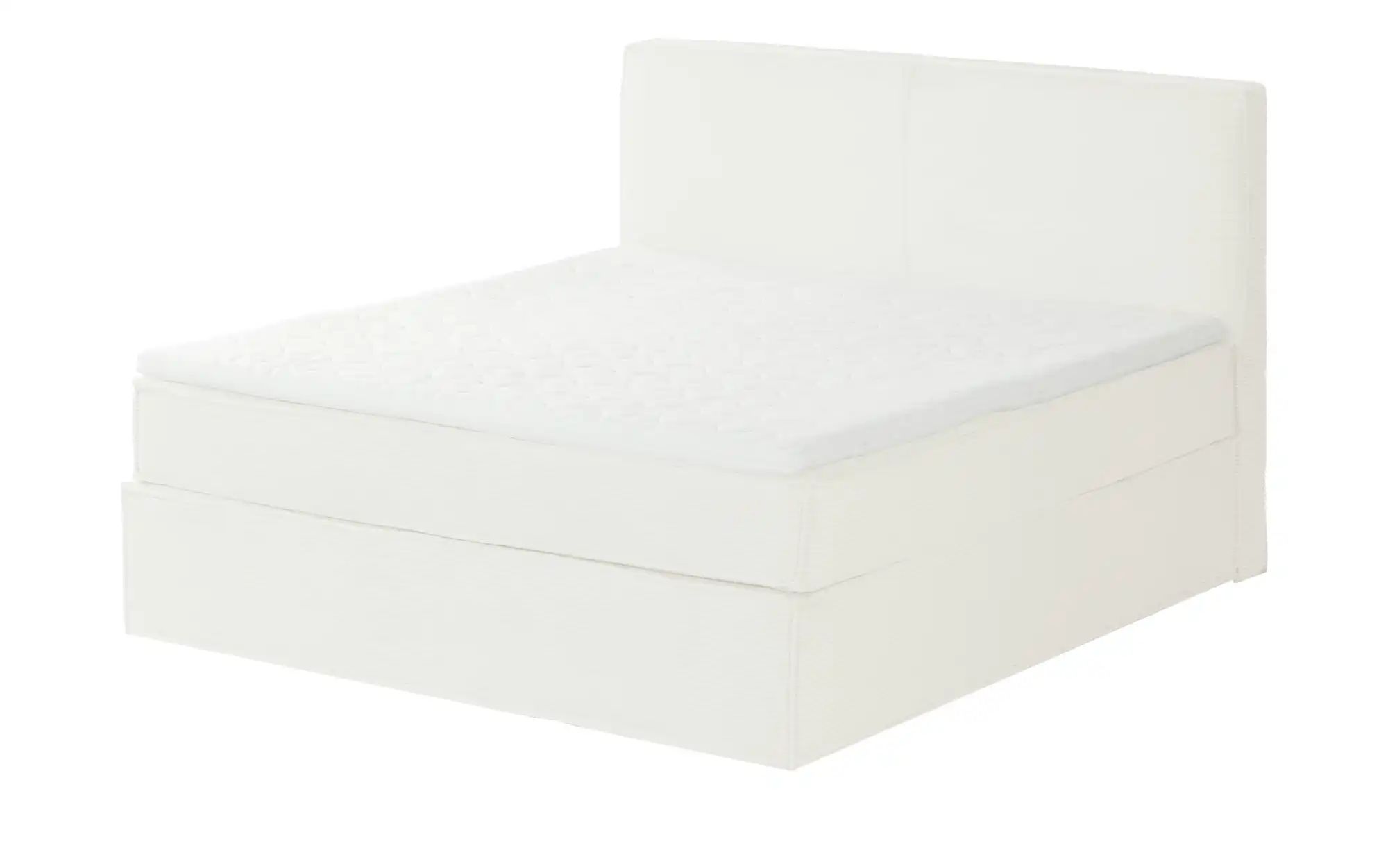 Thumbnail - Boxi Boxspringbett mit trendigem Keder Boxi ¦ creme ¦ Maße (cm): B: 160 H: 125 Betten > Boxspringbetten - Höffner