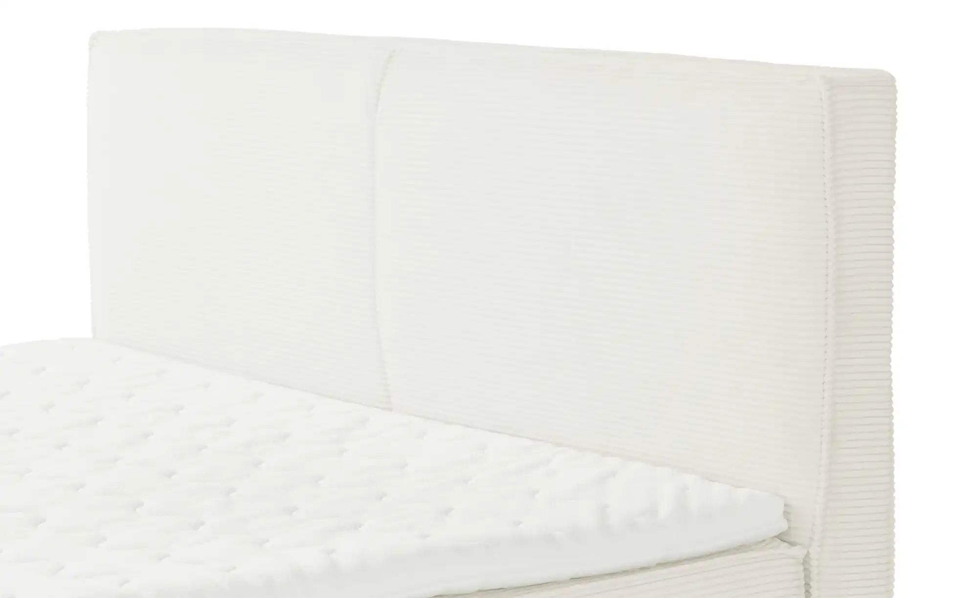 Thumbnail - Boxi Boxspringbett mit trendigem Keder Boxi ¦ creme ¦ Maße (cm): B: 160 H: 125 Betten > Boxspringbetten - Höffner