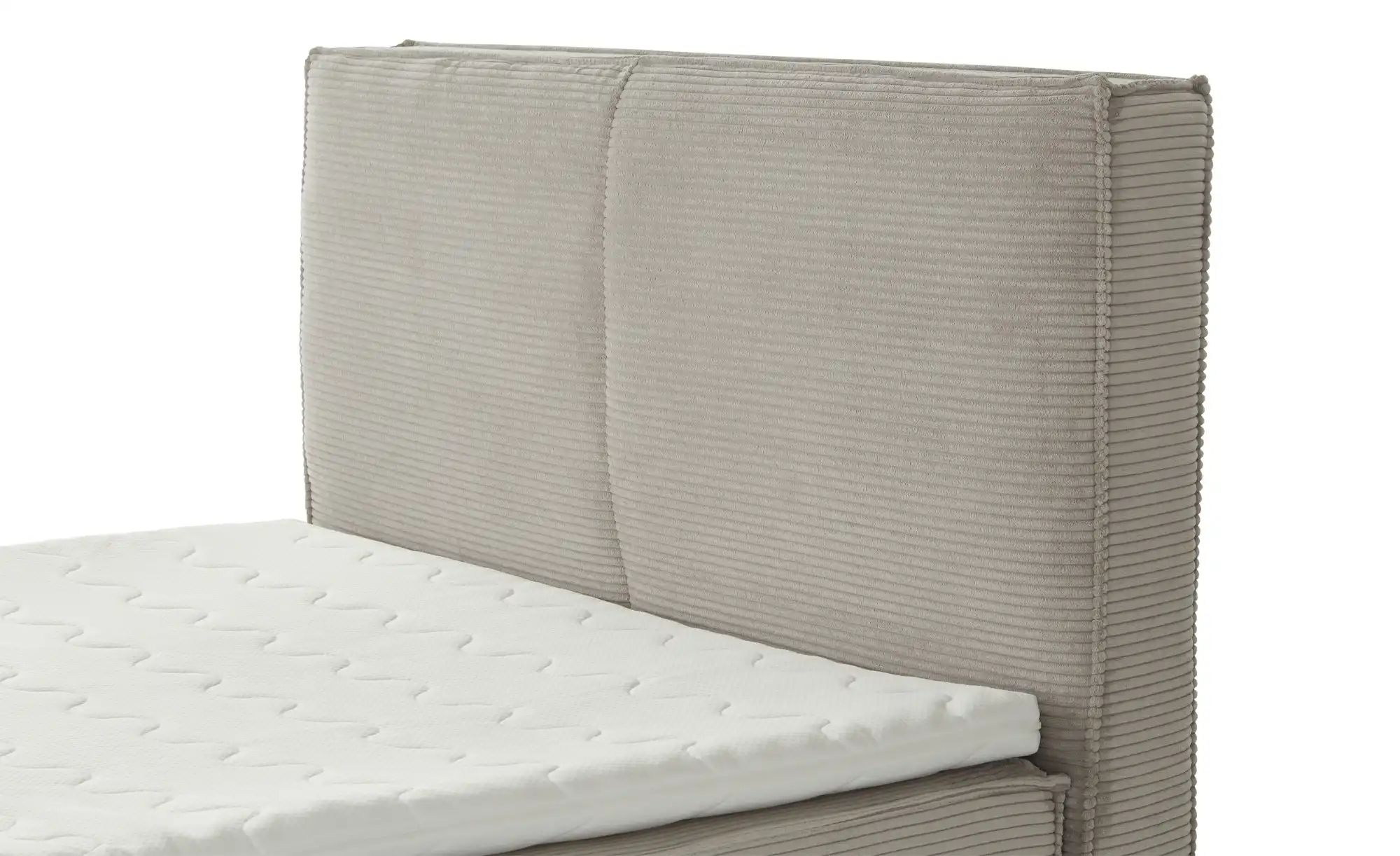 Boxi Boxspringbett mit trendigem Keder Boxi ¦ beige ¦ Maße (cm): B: 140 H: günstig online kaufen