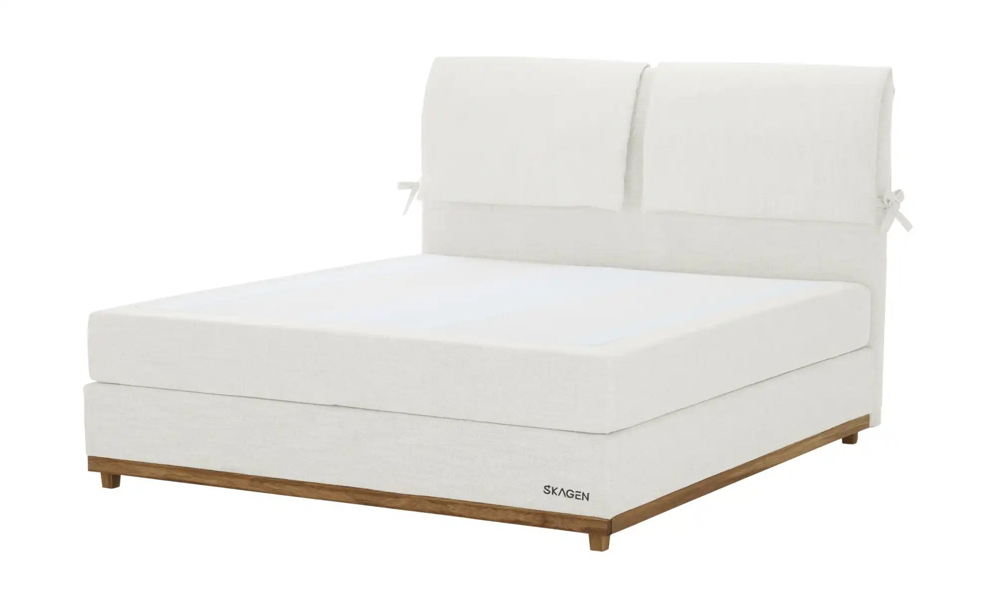 SKAGEN STUDIO Boxspringbett  Sild ¦ creme ¦ Maße (cm): B: 184 H: 124 Betten günstig online kaufen