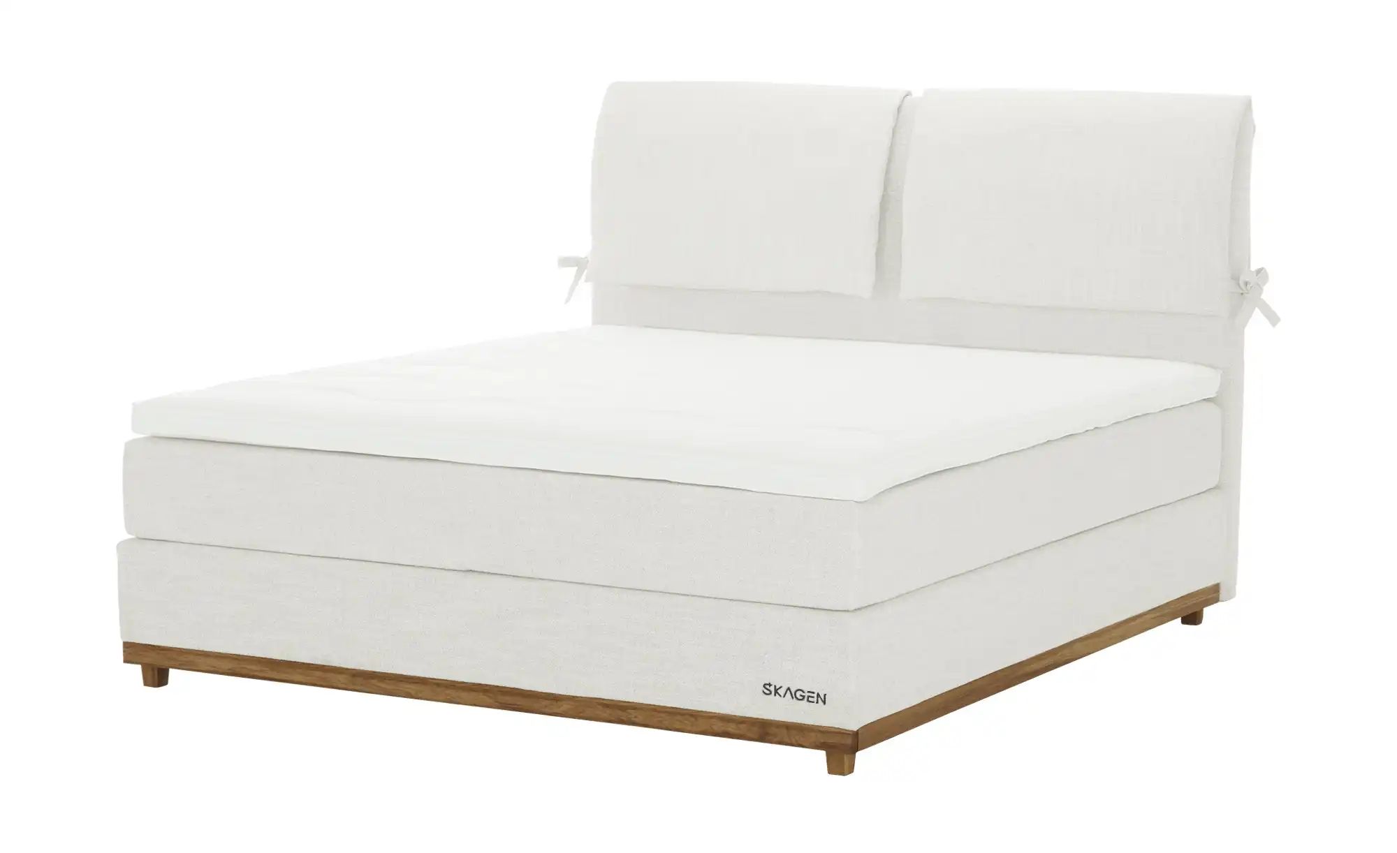 Thumbnail - SKAGEN STUDIO Boxspringbett  Sild ¦ creme ¦ Maße (cm): B: 164 H: 124 Betten > Boxspringbetten - Höffner
