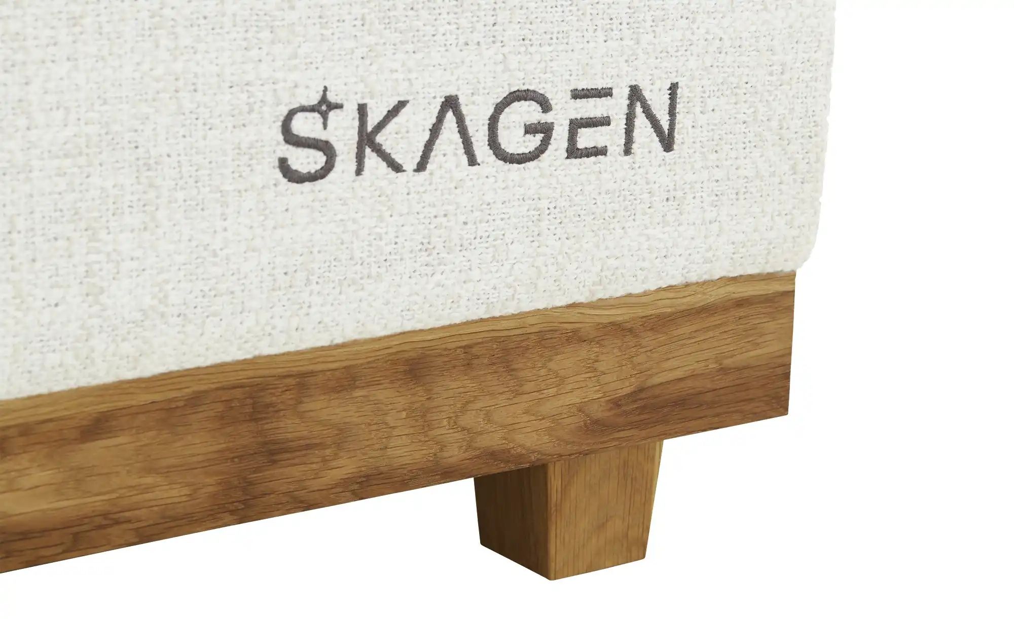 SKAGEN STUDIO Boxspringbett  Sild ¦ creme ¦ Maße (cm): B: 204 H: 124 Betten günstig online kaufen