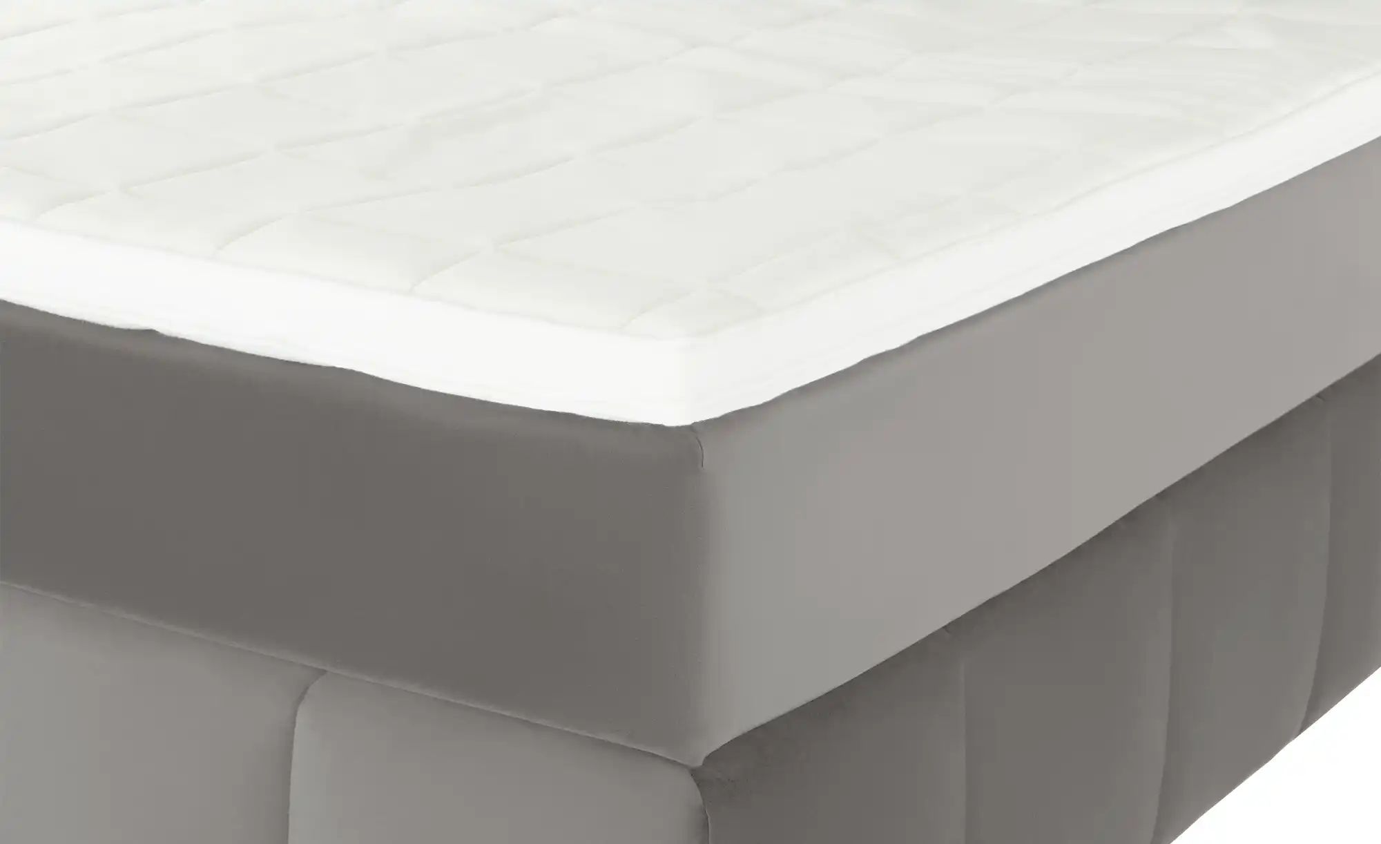 Thumbnail - Jette Home Boxspringbett  Braid ¦ grau ¦ Maße (cm): B: 202 H: 123 Betten > Boxspringbetten - Höffner