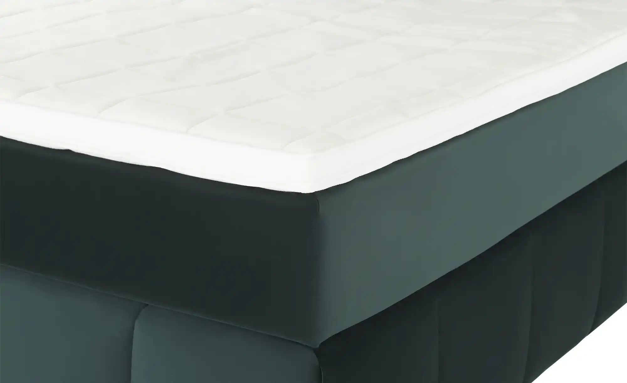 Thumbnail - Jette Home Boxspringbett  Braid ¦ grün ¦ Maße (cm): B: 222 H: 123 Betten > Boxspringbetten - Höffner