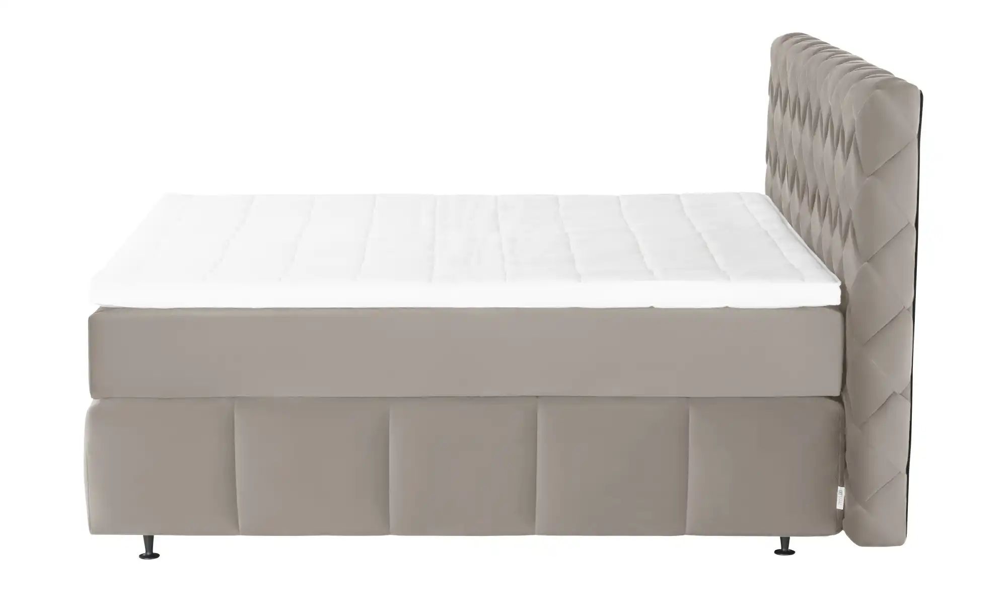 Jette Home Boxspringbett  Braid ¦ beige ¦ Maße (cm): B: 182 H: 123 Betten > günstig online kaufen