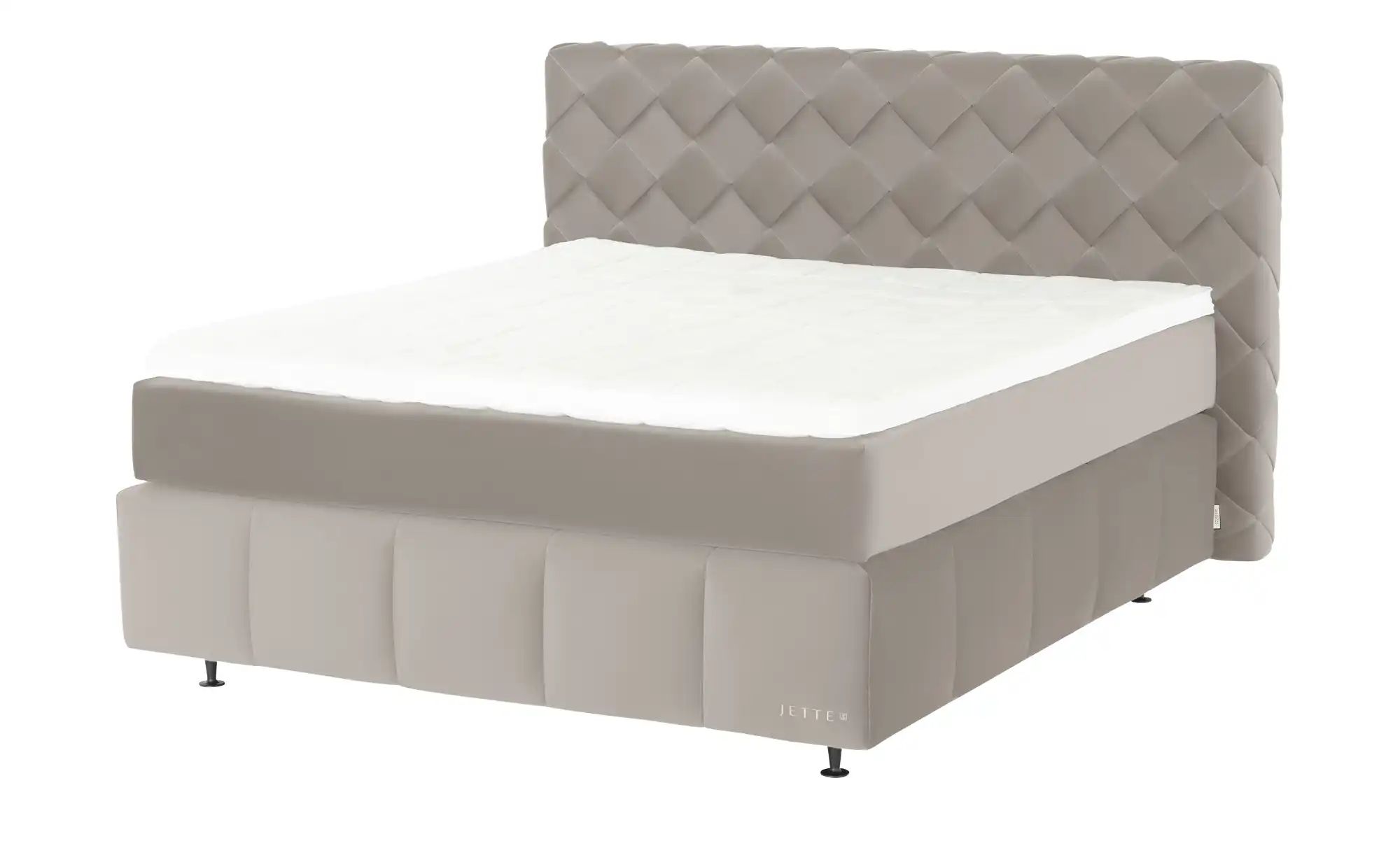 Thumbnail - Jette Home Boxspringbett  Braid  ¦ beige ¦ Maße (cm): B: 182 H: 123 Betten > Boxspringbetten > Boxspringbetten 160x200 -...