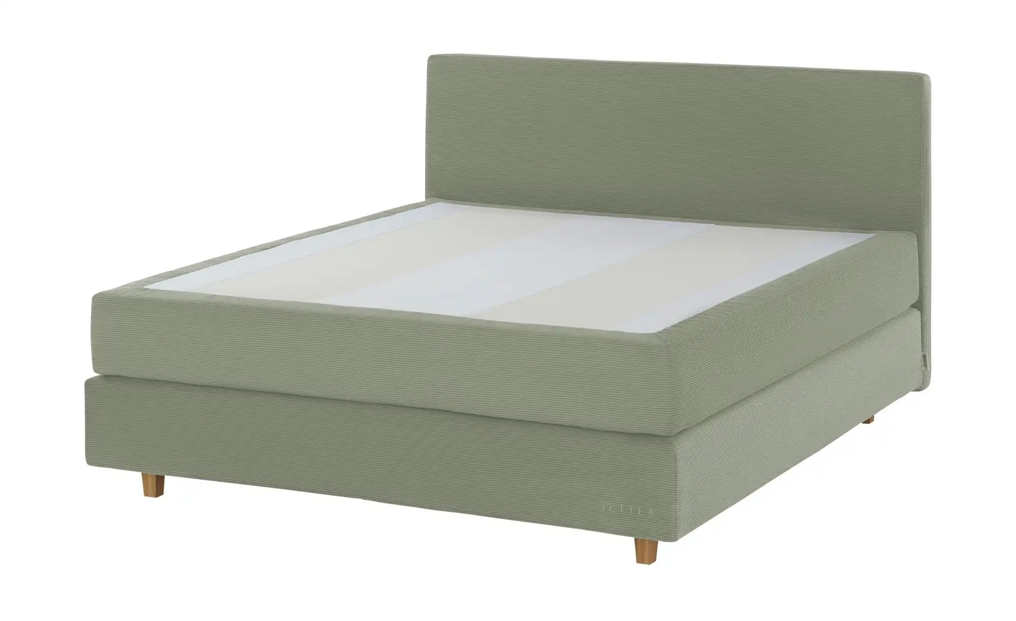 Thumbnail - Jette Home Boxspringbett  Jette Flex ¦ grün ¦ Maße (cm): B: 225 H: 110,5 Betten > Boxspringbetten - Höffner