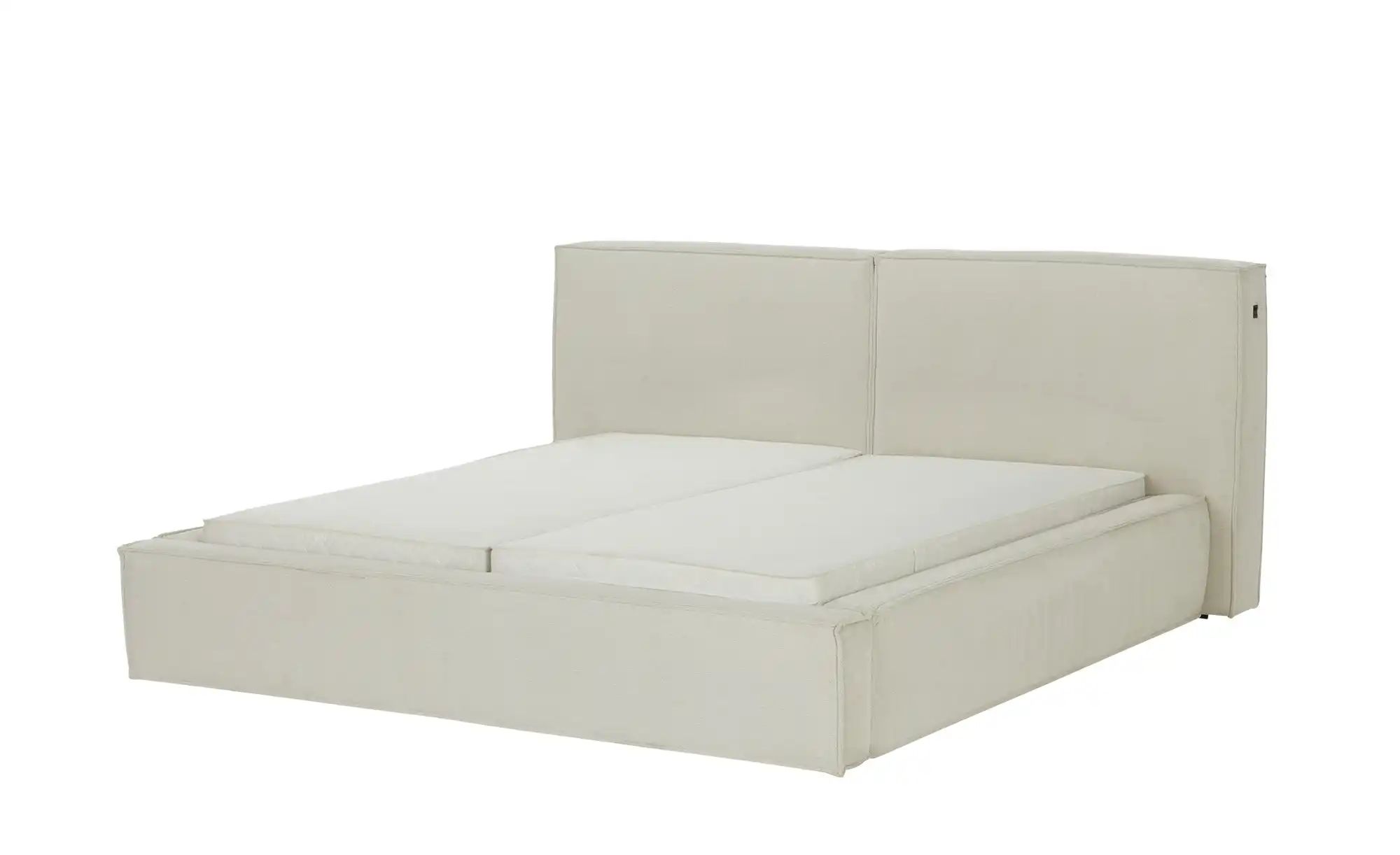 Polsterbett  Leverton ¦ beige ¦ Maße (cm): B: 230 H: 101 Betten > Polsterbe günstig online kaufen