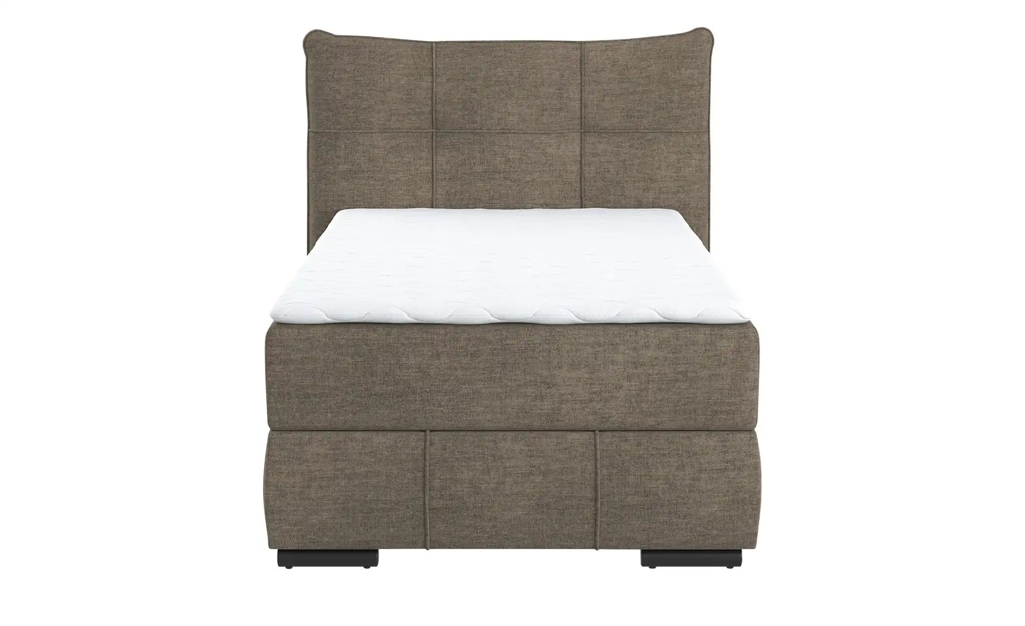 Boxbett  Margam ¦ beige ¦ Maße (cm): B: 125 H: 109 Betten > Polsterbetten - günstig online kaufen