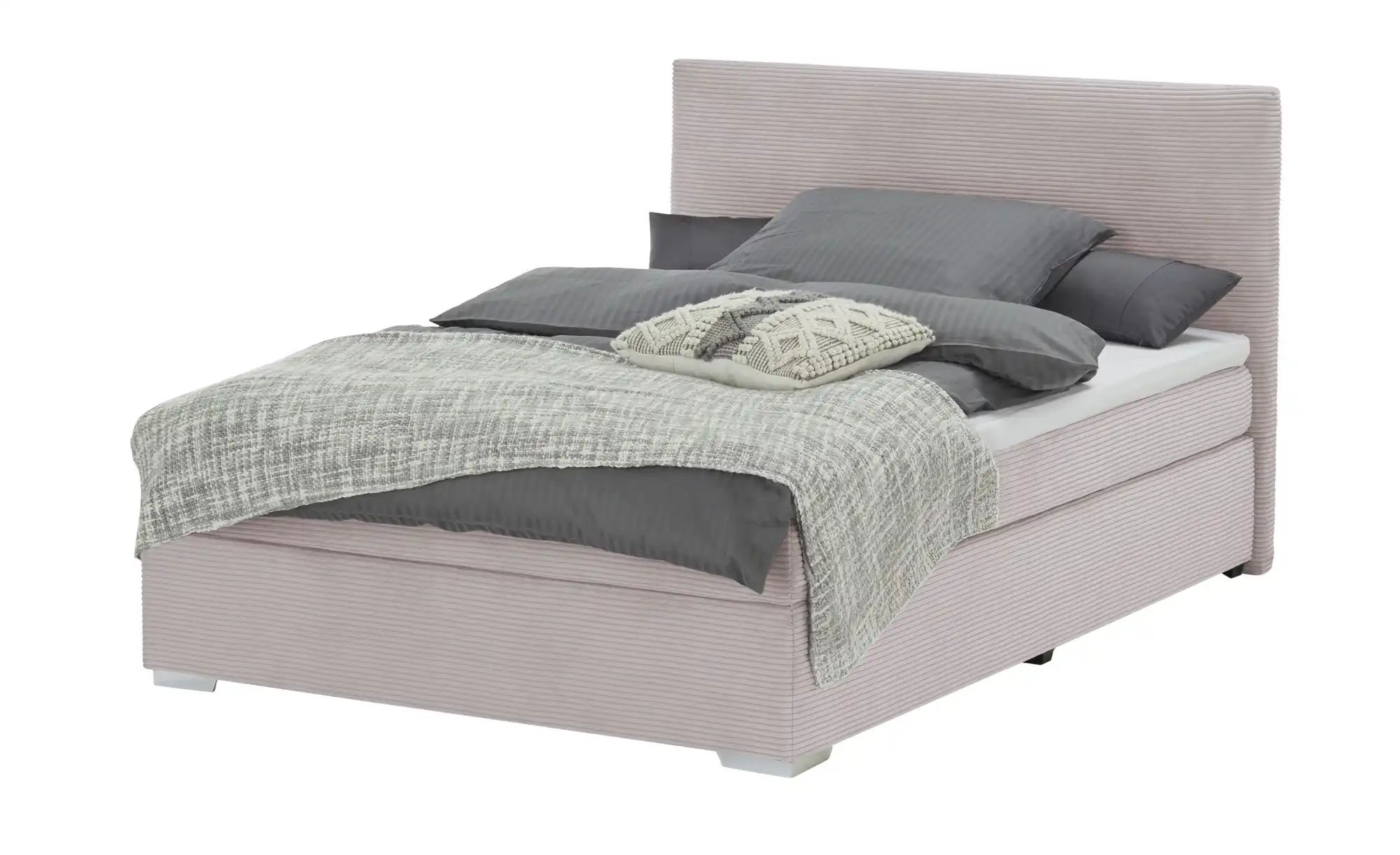 Boxbett Cord  Härtegrad H3  140x200 cm Moseley ¦ rosa/pink ¦ Maße (cm): B: günstig online kaufen