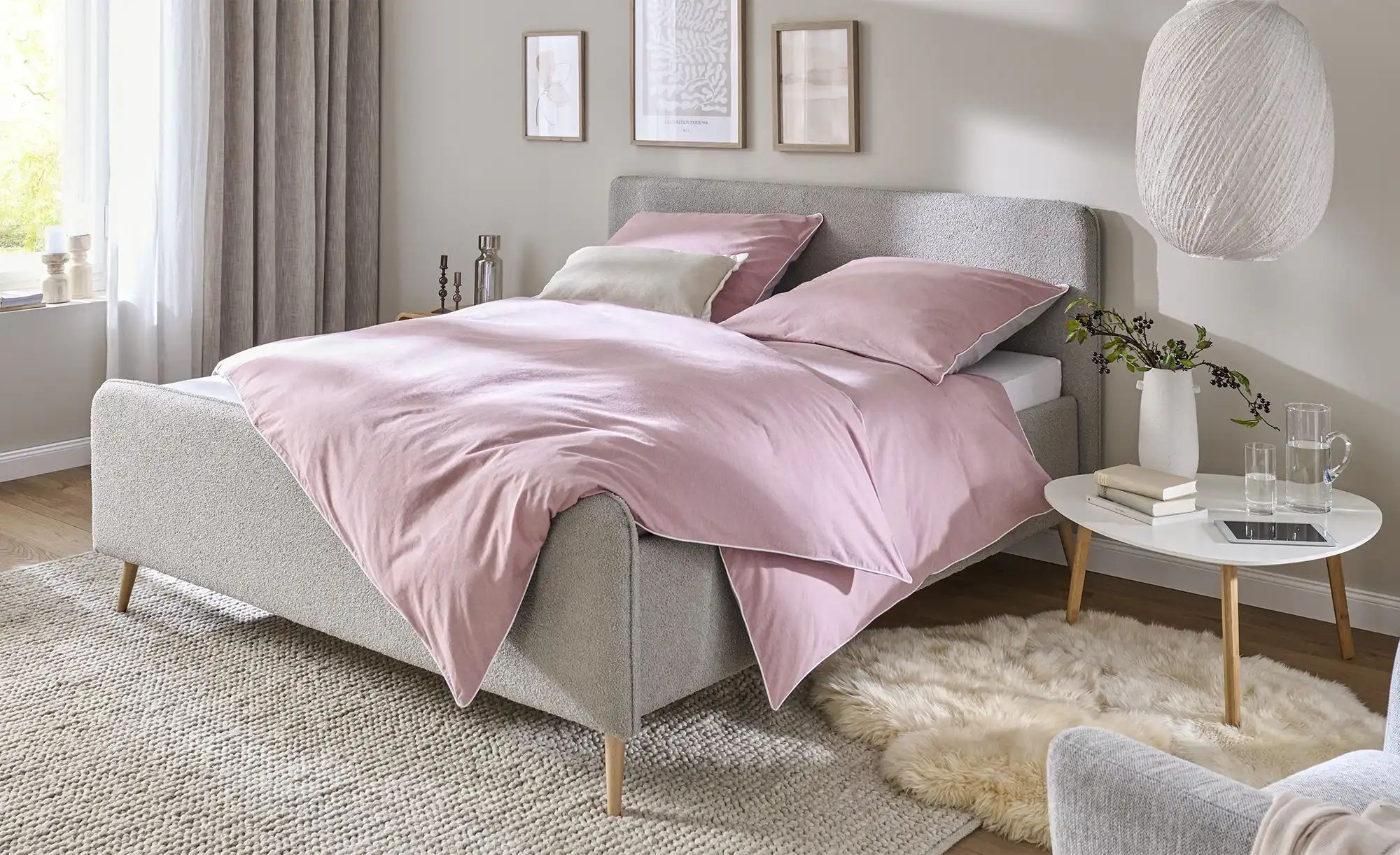 Thumbnail - Polsterbett Sandringham ¦ grau ¦ Maße (cm): B: 196 H: 110 Betten > Komfortbetten - Höffner