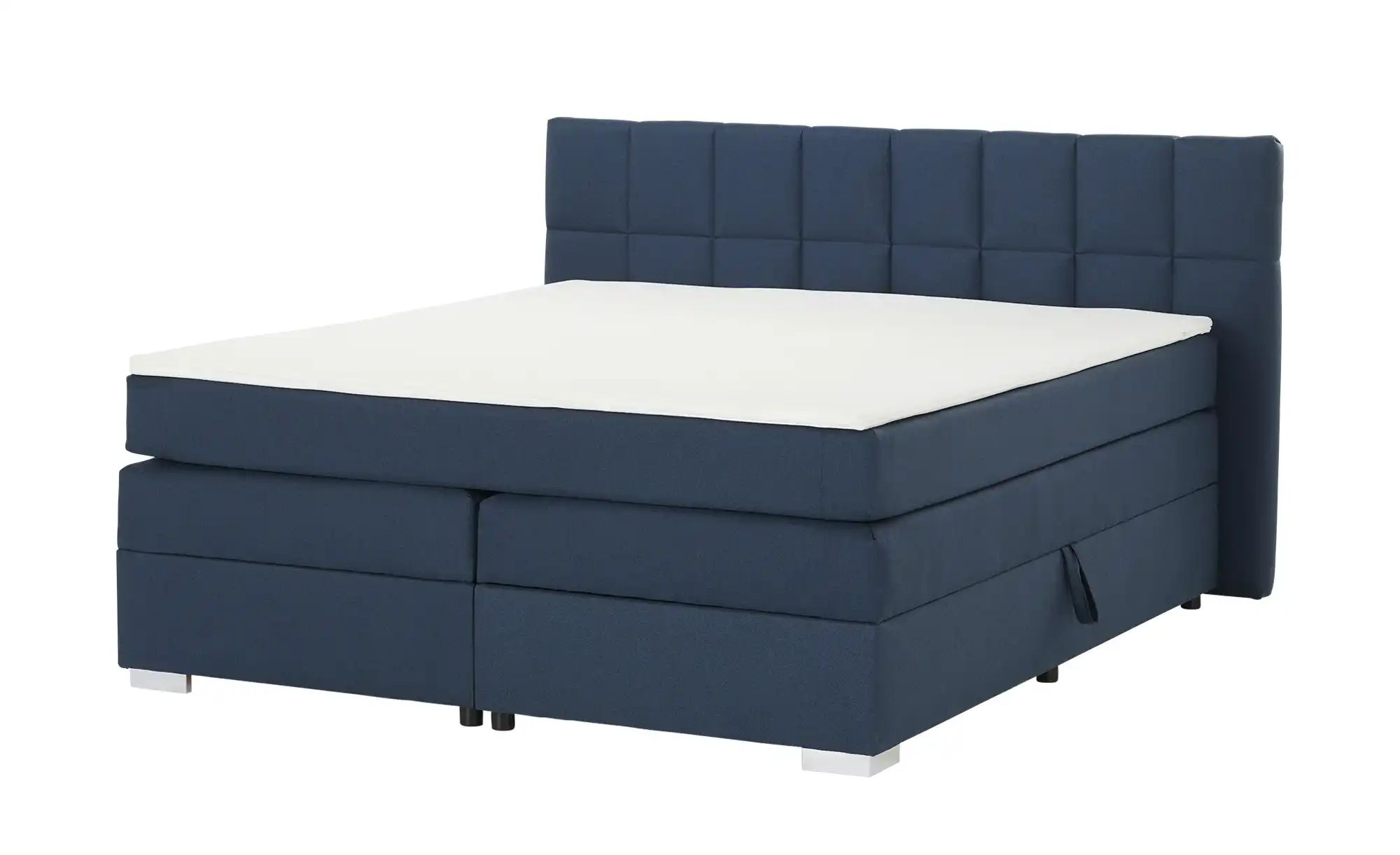 Boxspringbett  Kex 2.0 ¦ blau ¦ Maße (cm): B: 202 H: 111 Betten > Komfortbe günstig online kaufen