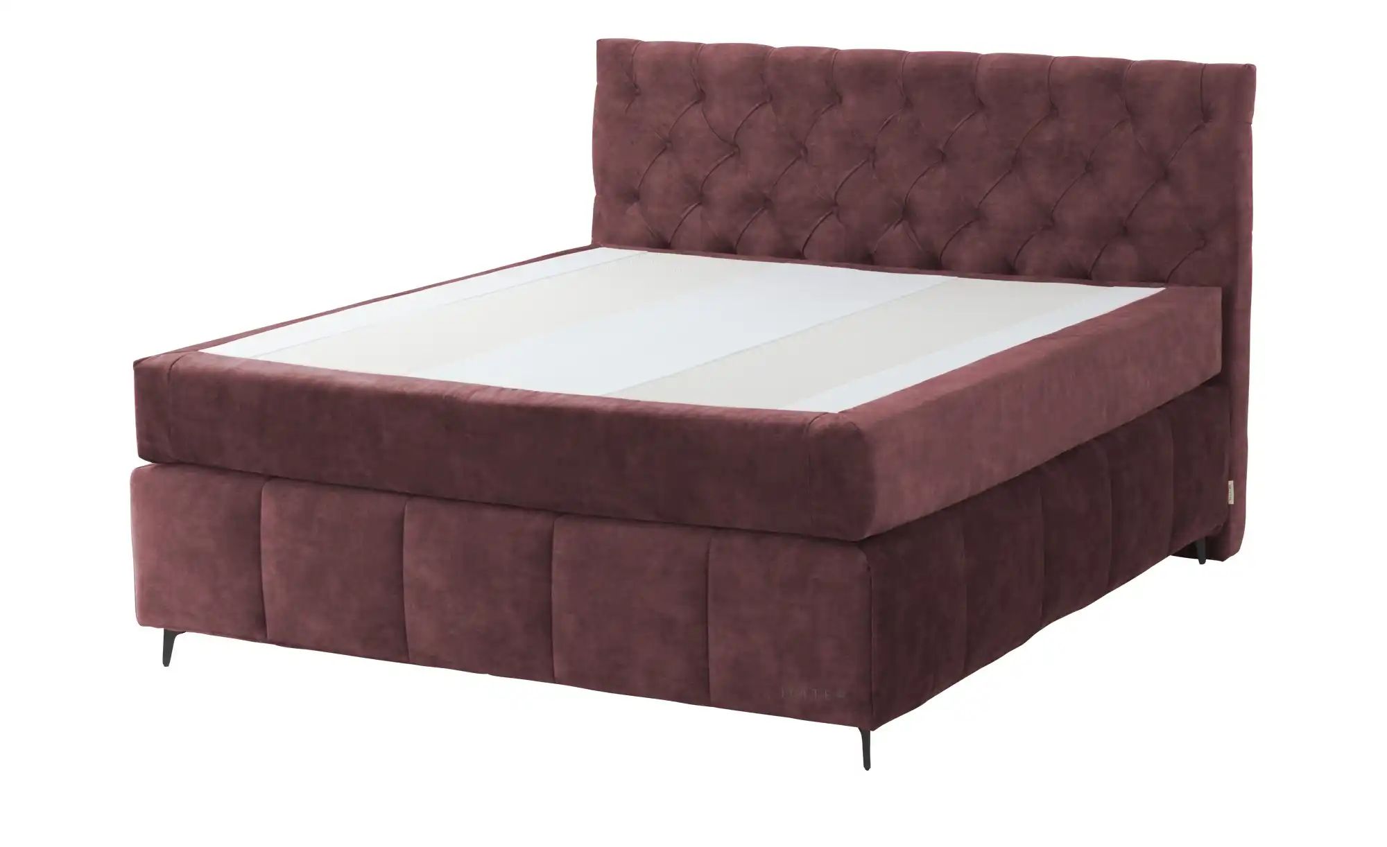 Thumbnail - Jette Home Boxspringbett Glam New ¦ rot ¦ Maße (cm): B: 162 H: 132,5 Betten > Komfortbetten - Höffner