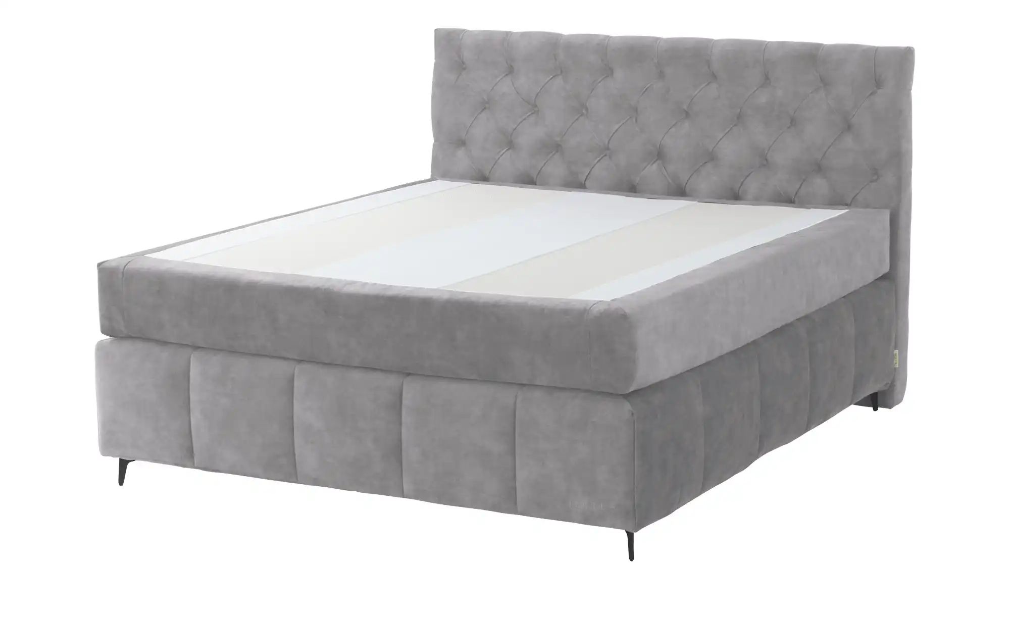 Jette Home Boxspringbett  Glam New ¦ grau ¦ Maße (cm): B: 162 H: 132,5 Bett günstig online kaufen