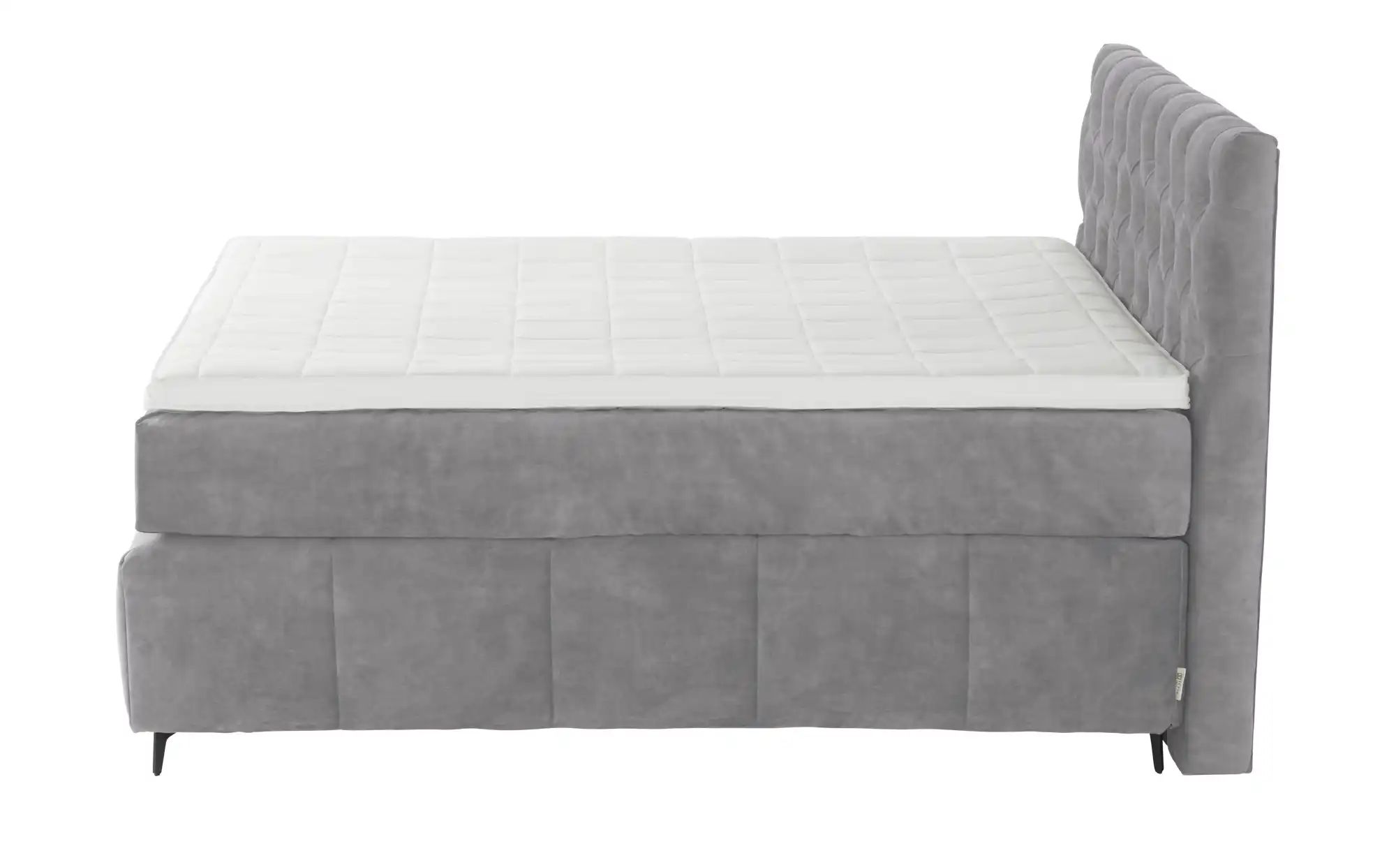 Jette Home Boxspringbett  Glam New ¦ grau ¦ Maße (cm): B: 162 H: 132,5 Bett günstig online kaufen