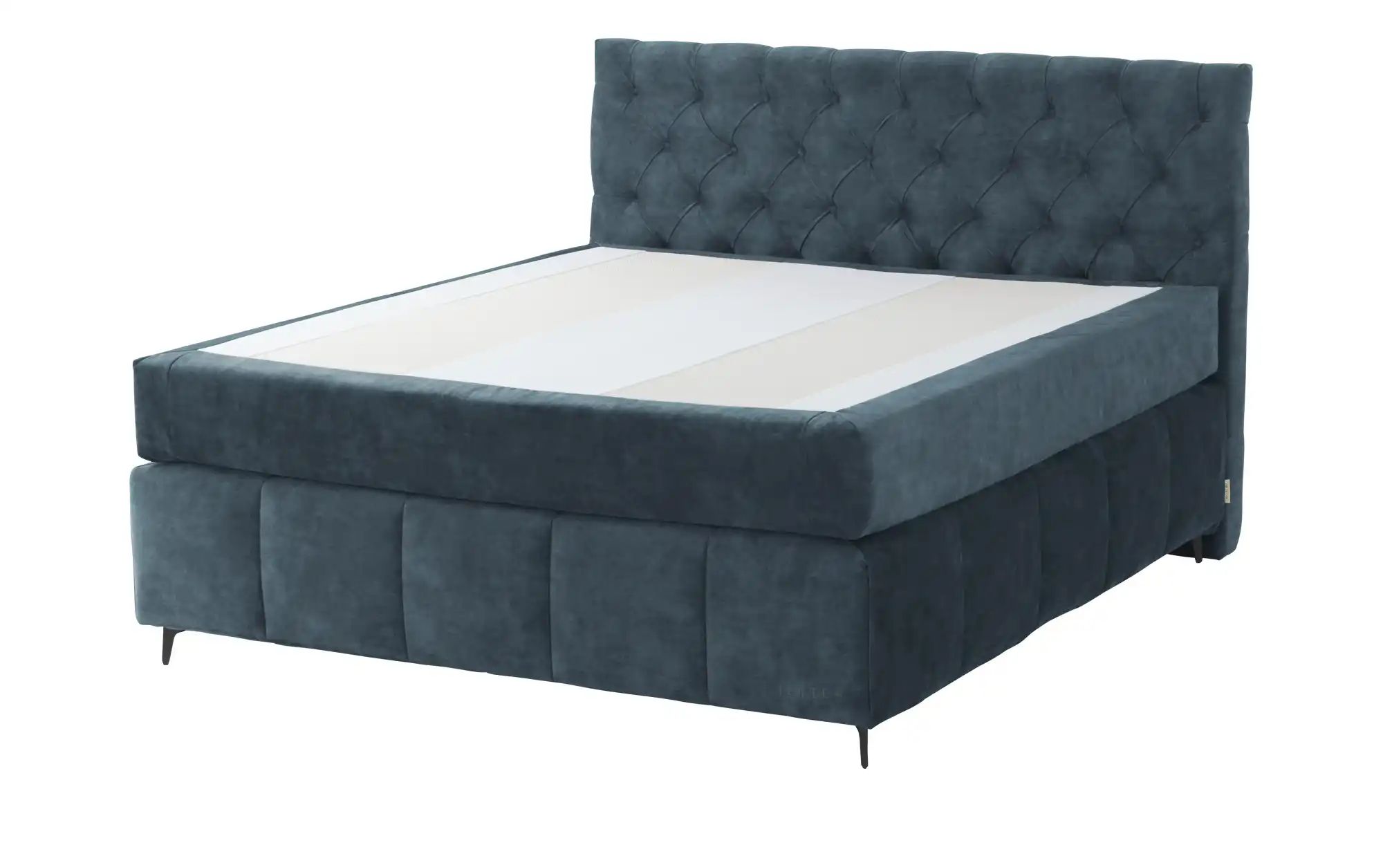 Jette Home Boxspringbett  Glam New ¦ blau ¦ Maße (cm): B: 202 H: 132,5 Bett günstig online kaufen