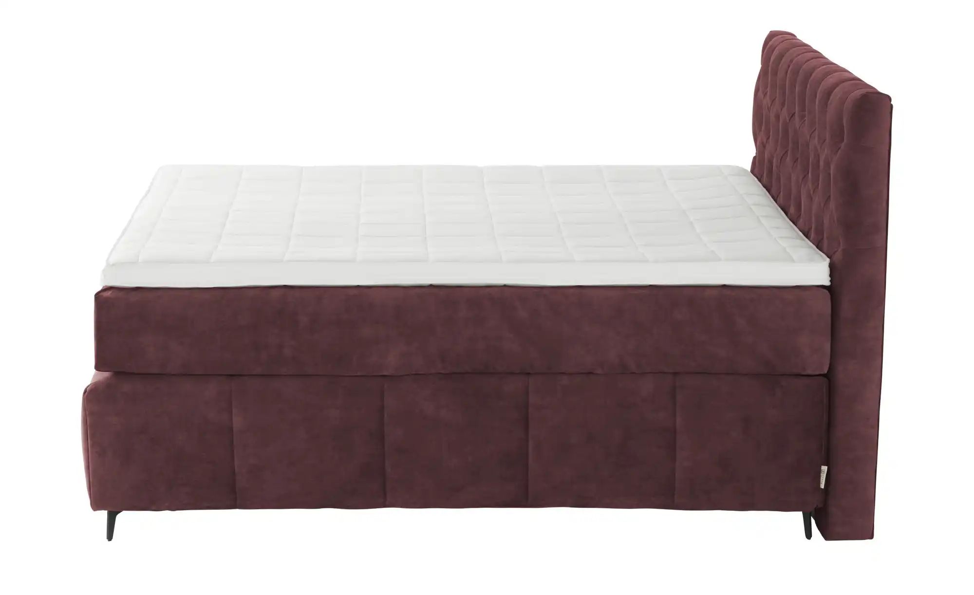 Jette Home Boxspringbett  Glam New ¦ rot ¦ Maße (cm): B: 202 H: 132,5 Bette günstig online kaufen