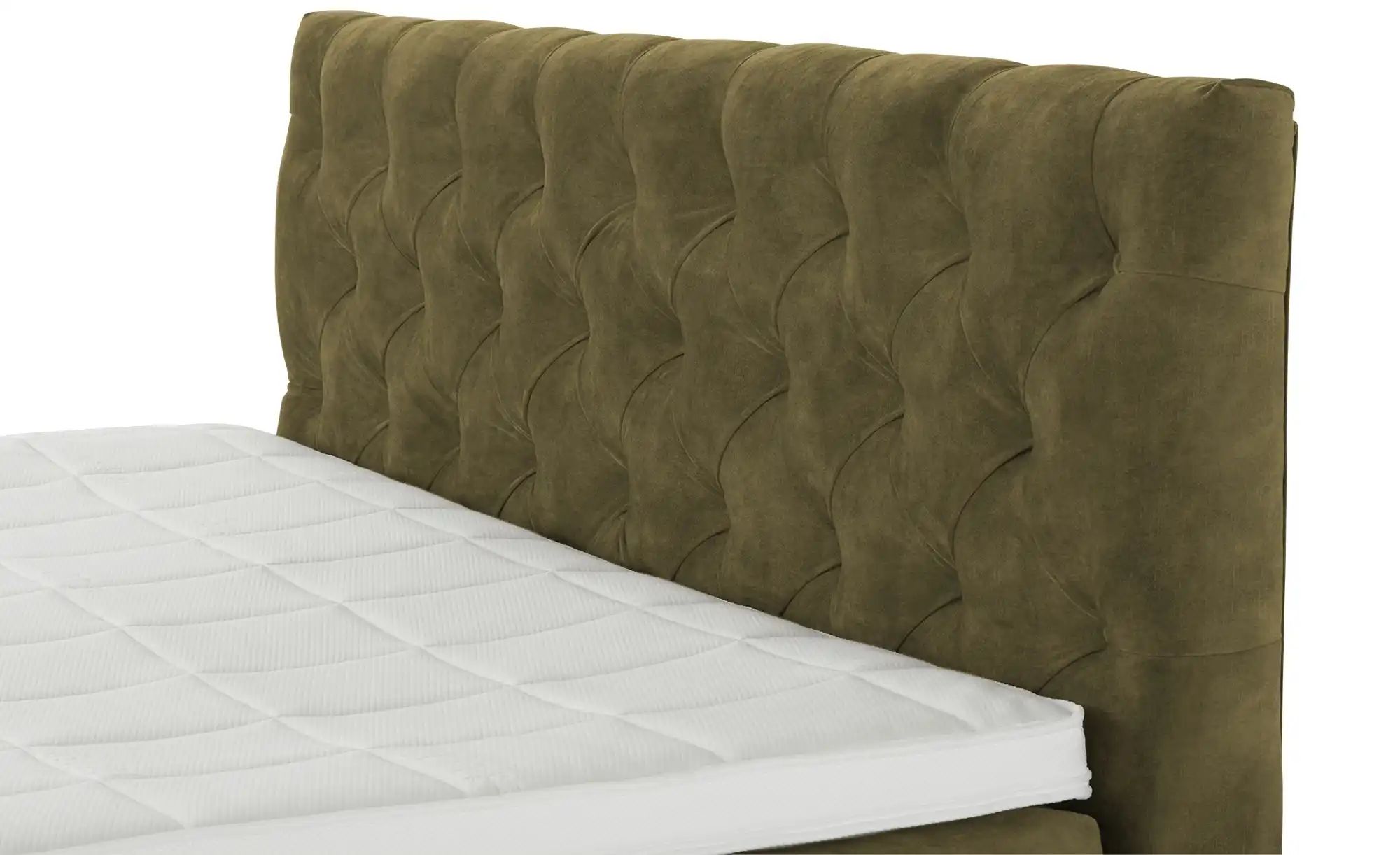Thumbnail - Jette Home Boxspringbett  Glam New ¦ grün ¦ Maße (cm): B: 202 H: 132,5 Betten > Boxspringbetten - Höffner
