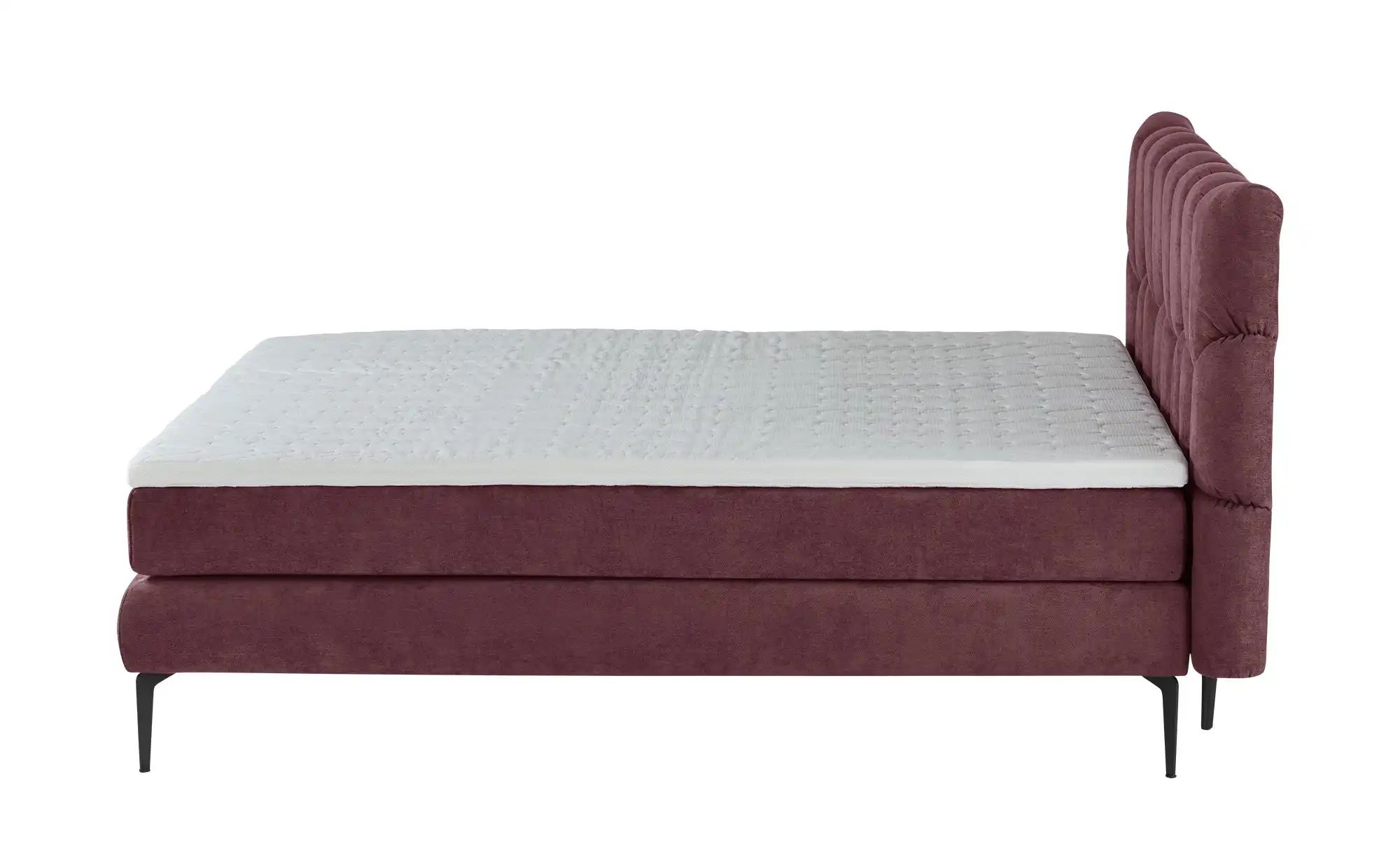 Thumbnail - switch Boxspringbett Bari ¦ rot ¦ Maße (cm): B: 195 H: 110 Betten > Boxspringbetten > Boxspringbetten 180x200 - Höffner