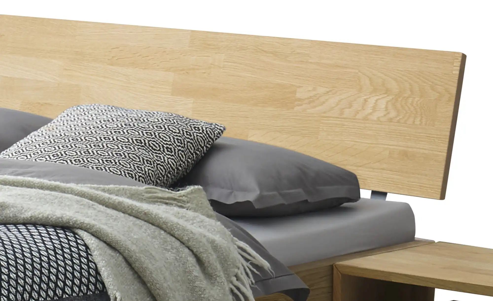 HASENA Massivholzbett  Ancona ¦ holzfarben ¦ Maße (cm): B: 146 H: 74 Betten günstig online kaufen