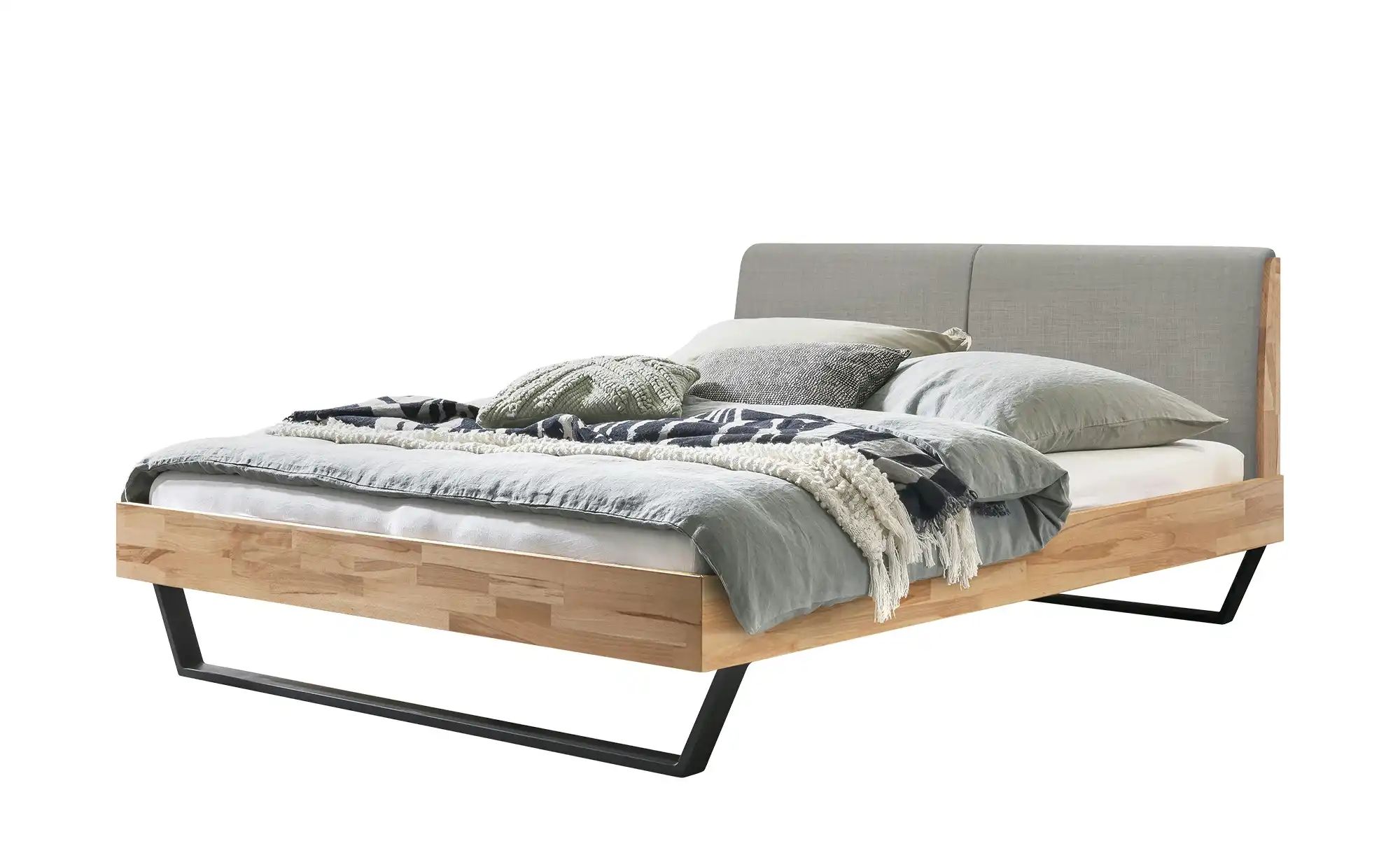 HASENA Massivholzbett in Kernbuche Pietro ¦ holzfarben ¦ Maße (cm): B: 186 günstig online kaufen