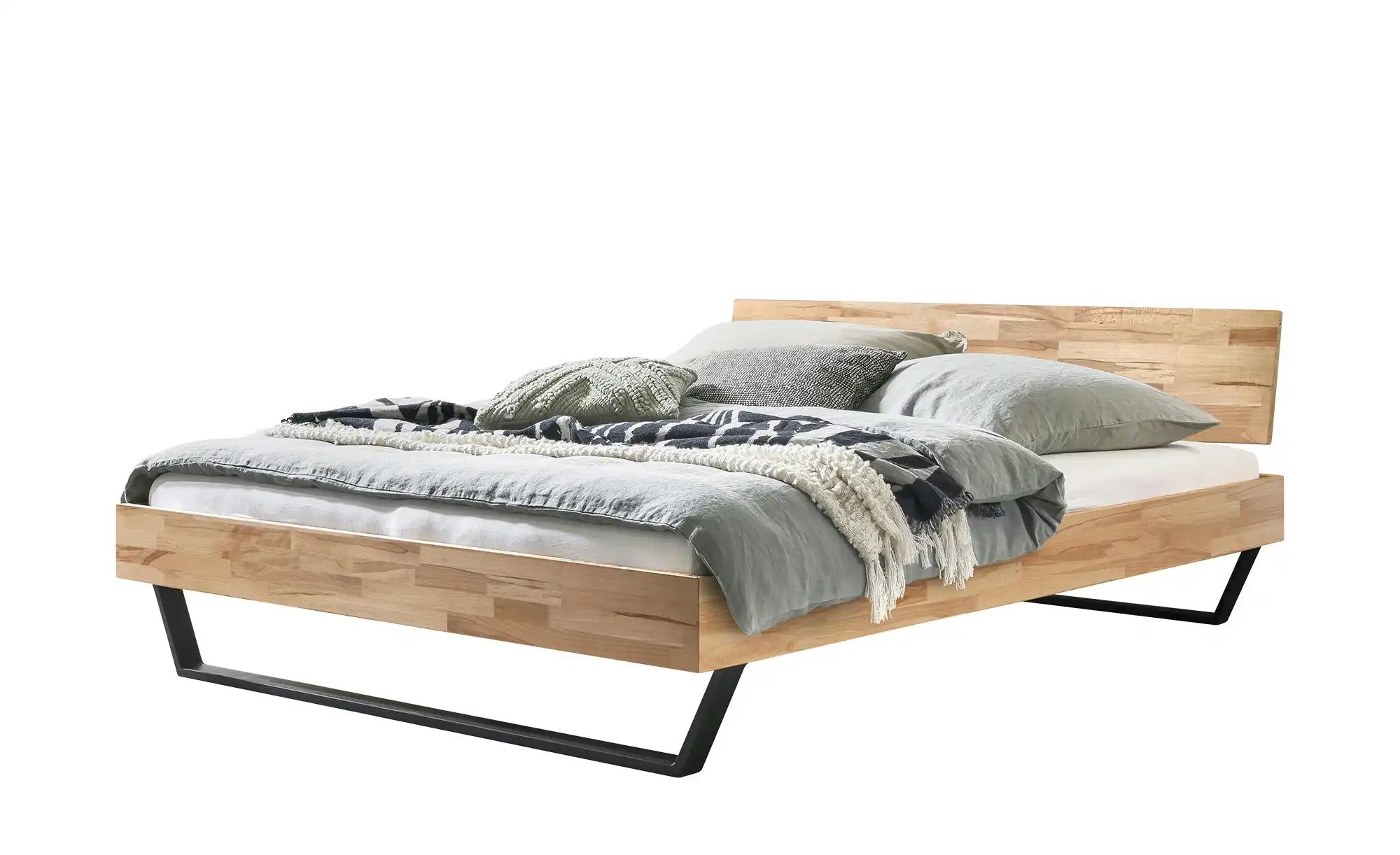 HASENA Massivholz-Bettgestell  Asti ¦ holzfarben ¦ Maße (cm): B: 166 H: 74 günstig online kaufen