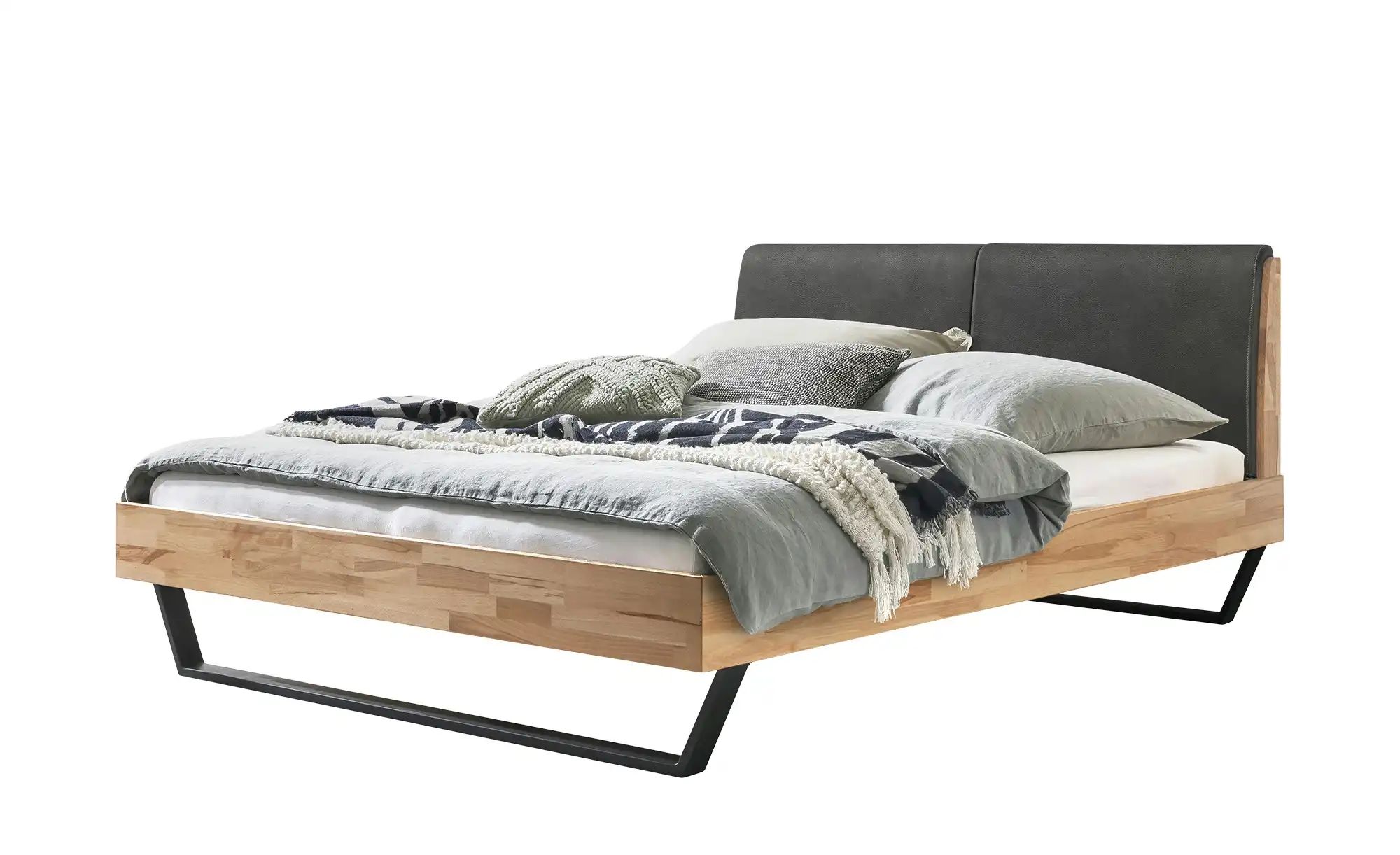 HASENA Massivholz-Bettgestell  Pietro ¦ holzfarben ¦ Maße (cm): B: 146 H: 9 günstig online kaufen