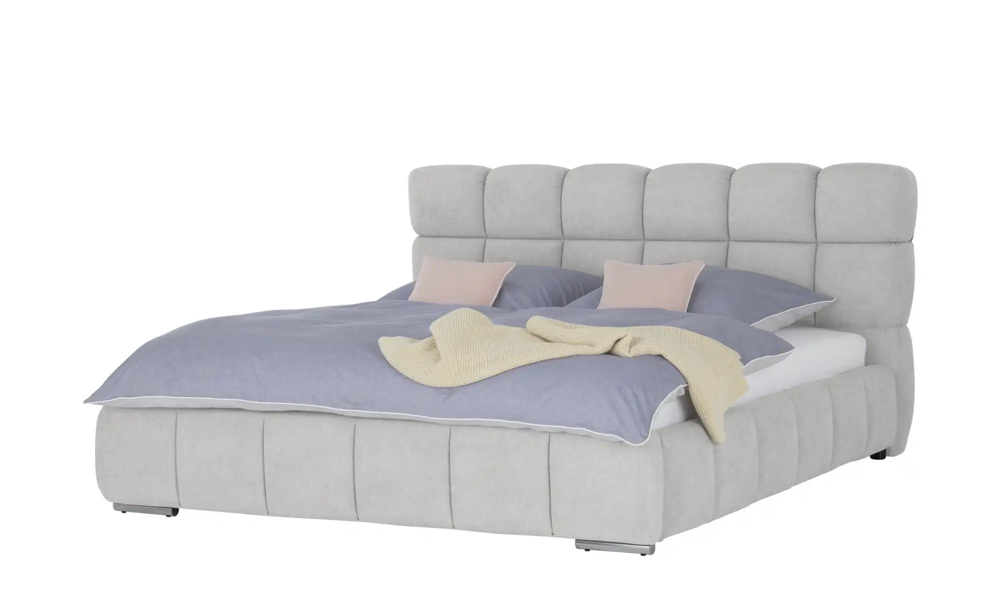Polsterbett mit Matratze Savio ¦ grau ¦ Maße (cm): B: 170 H: 108 Betten > P günstig online kaufen