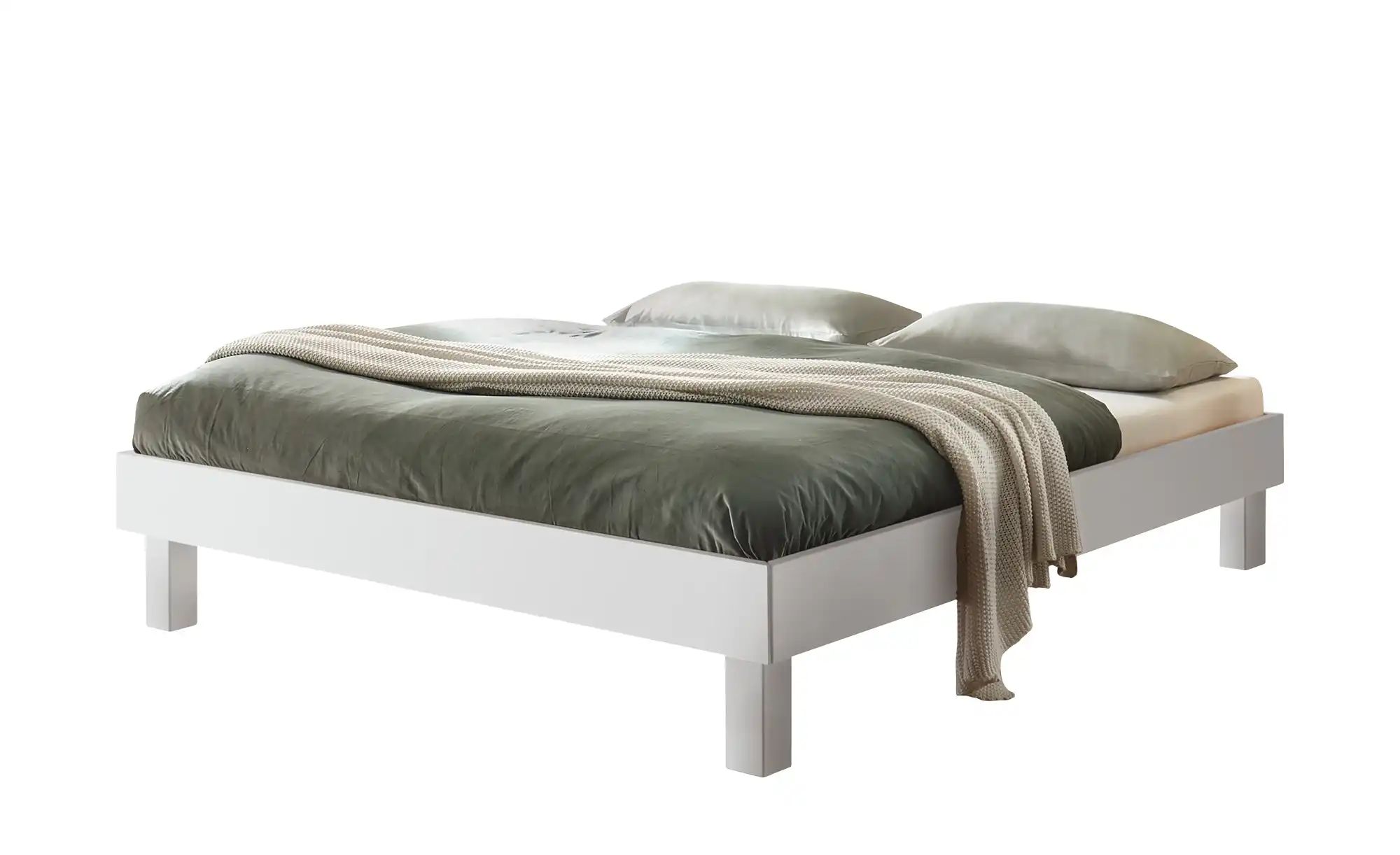 HASENA Holzbett  Rapallo ¦ weiß ¦ Maße (cm): B: 186 Betten > Bettgestelle - günstig online kaufen