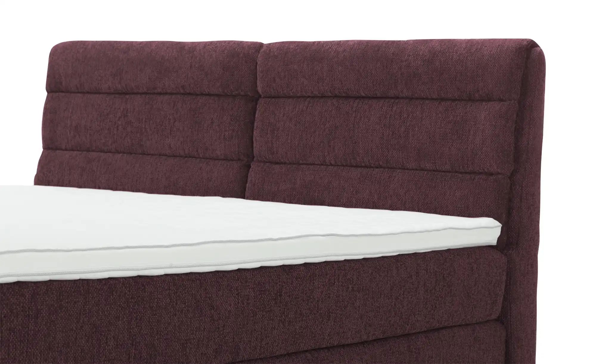 Thumbnail - pop Boxspringbett Maranello ¦ lila/violett ¦ Maße (cm): B: 148 H: 116 Betten > Komfortbetten - Höffner