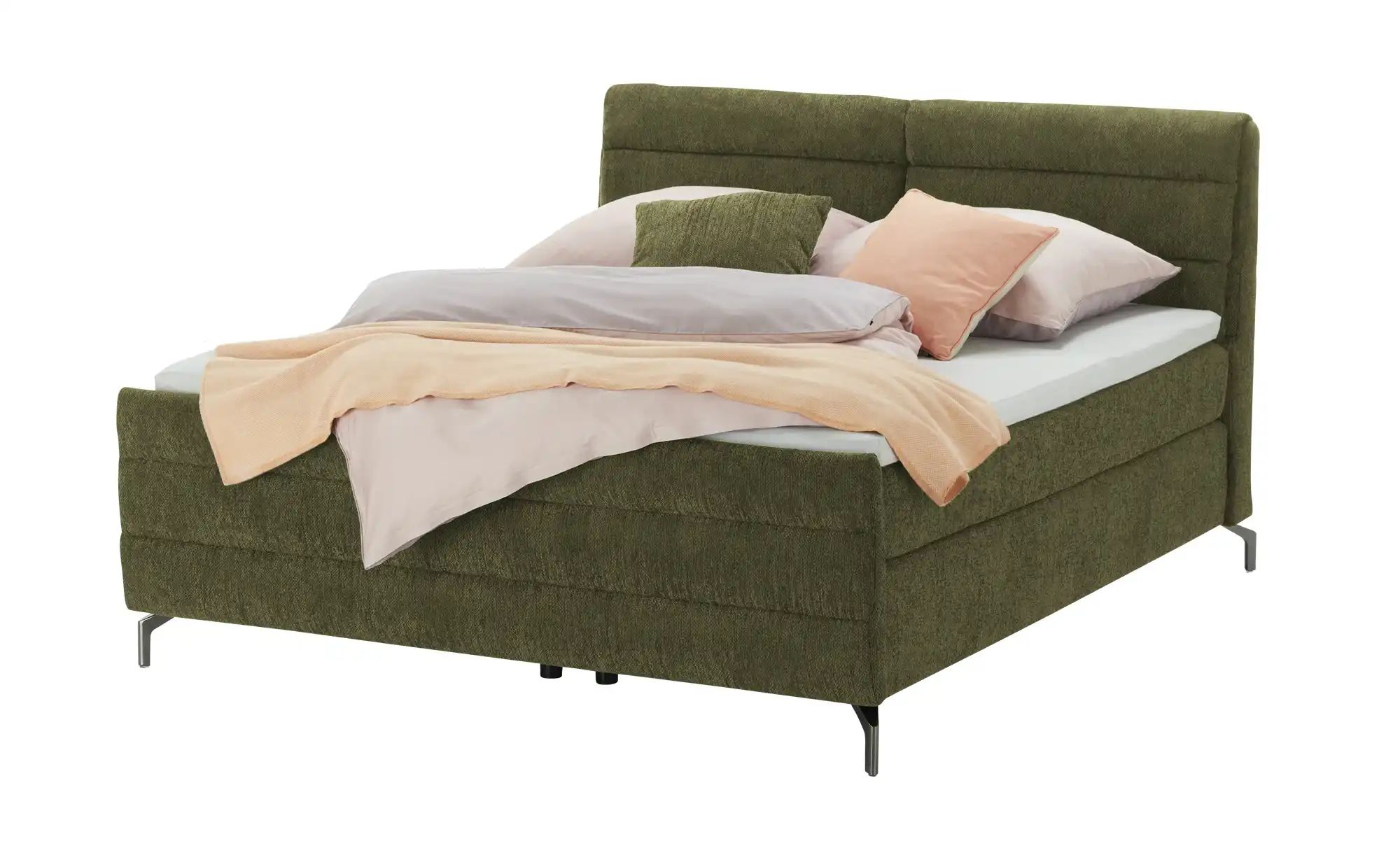 pop Boxspringbett  Maranello ¦ grün ¦ Maße (cm): B: 148 H: 116 Betten > Kom günstig online kaufen