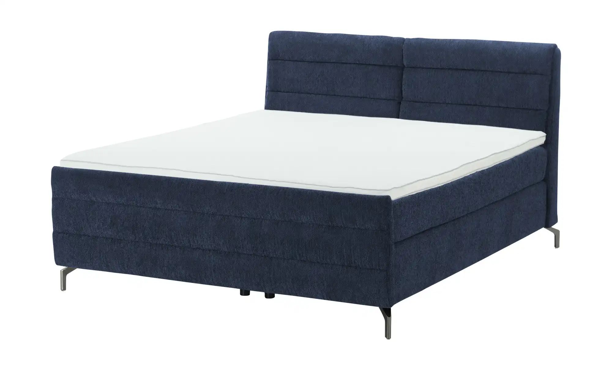 pop Boxspringbett  Maranello ¦ blau ¦ Maße (cm): B: 168 H: 116 Betten > Kom günstig online kaufen
