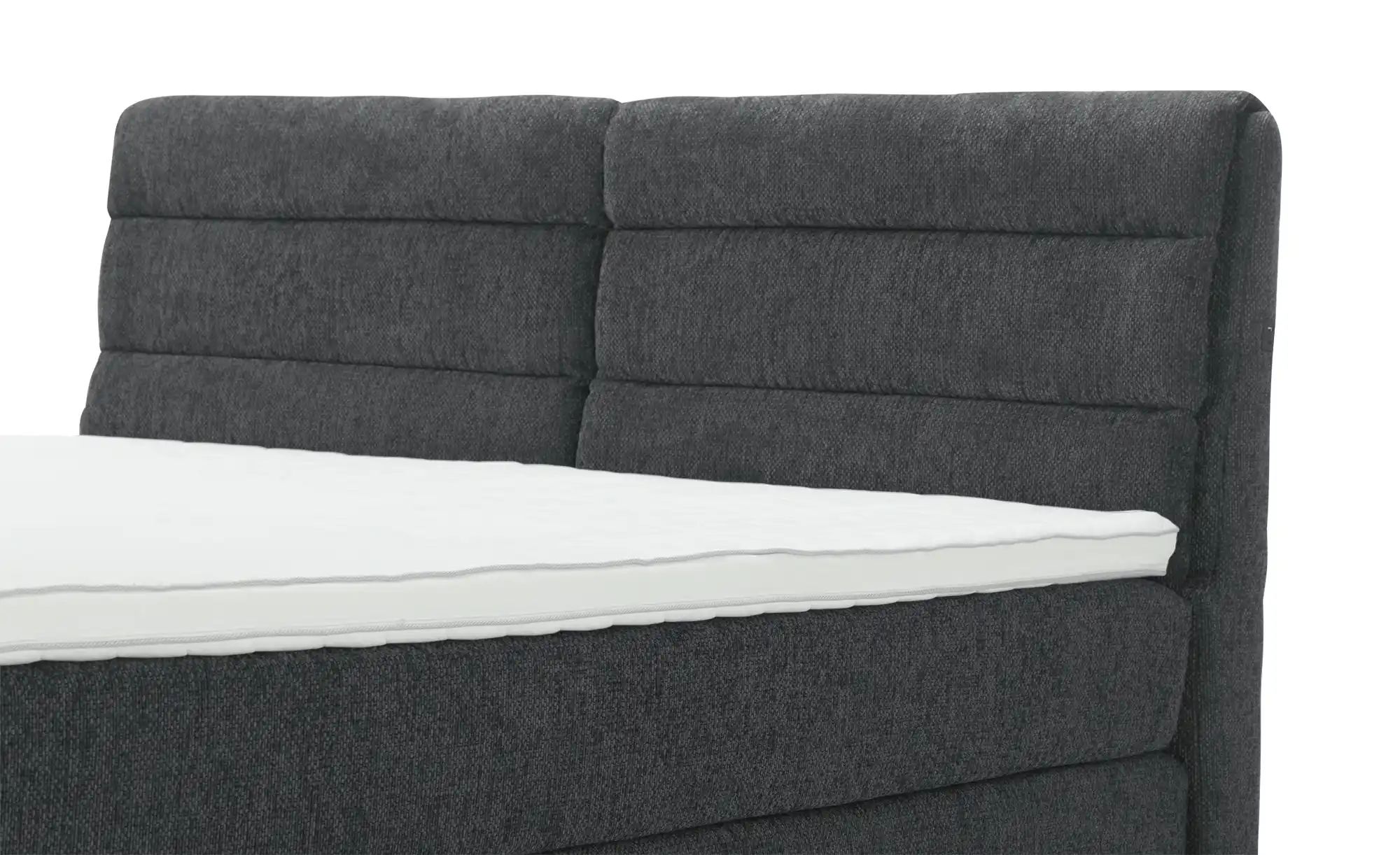 Thumbnail - pop Boxspringbett Maranello ¦ schwarz ¦ Maße (cm): B: 168 H: 116 Betten > Boxspringbetten - Höffner