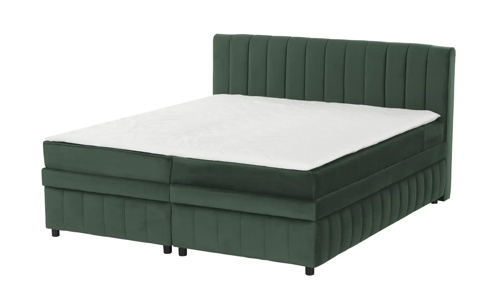 Thumbnail - Boxbett mit Bettkasten Bruno ¦ grün ¦ Maße (cm): B: 186 H: 106 Betten > Polsterbetten - Höffner